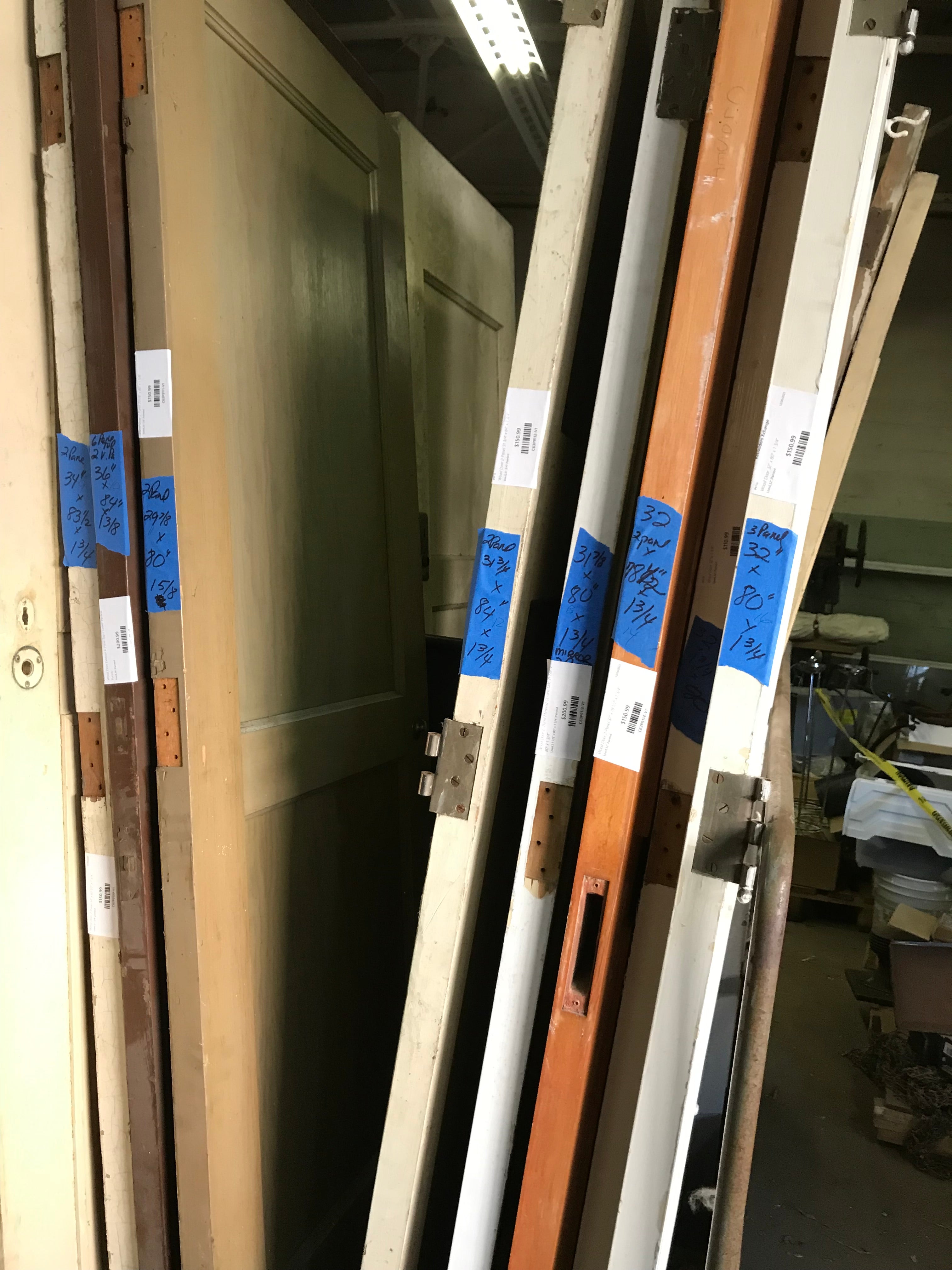 Wood Door 2-Panel 297/8" x 80" x 1 5/8'
