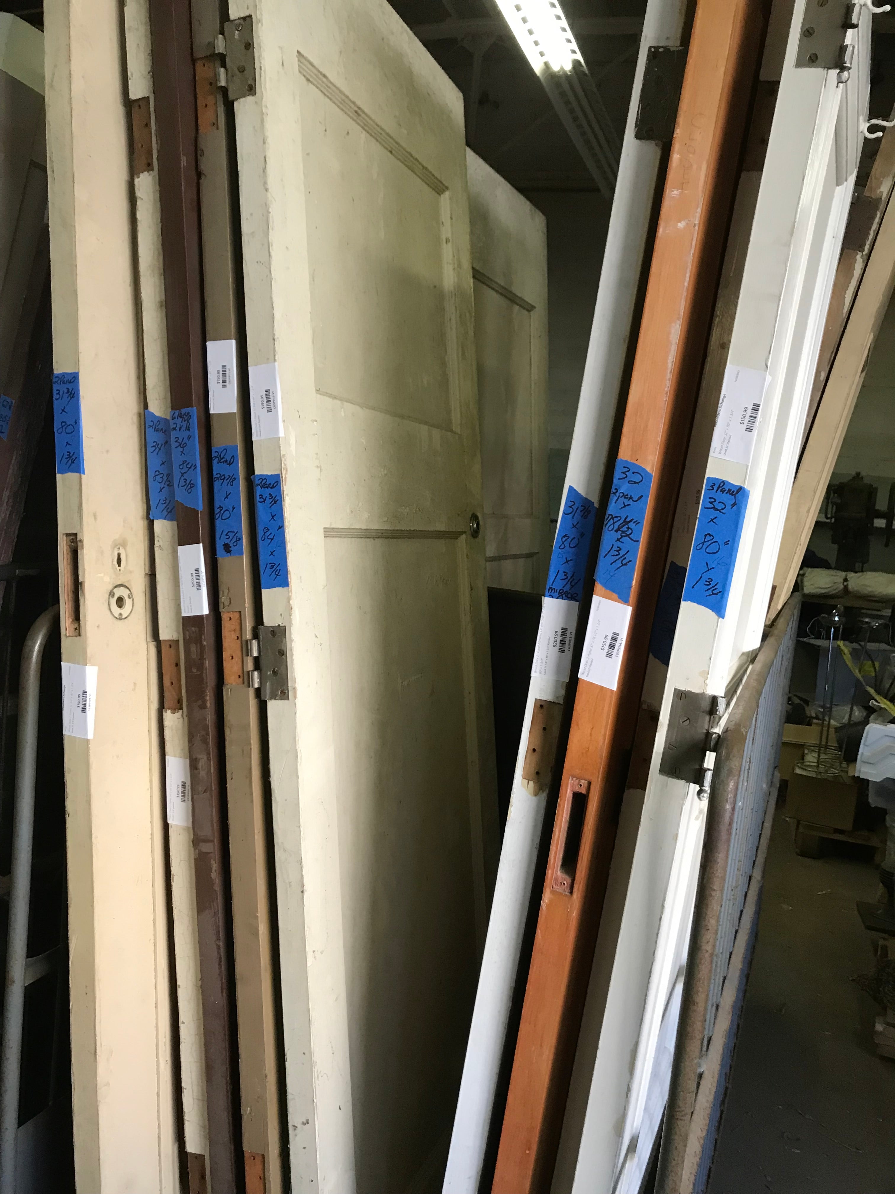Wood Door 2-Panel 31 3/4' x 84" x 1 3/4"