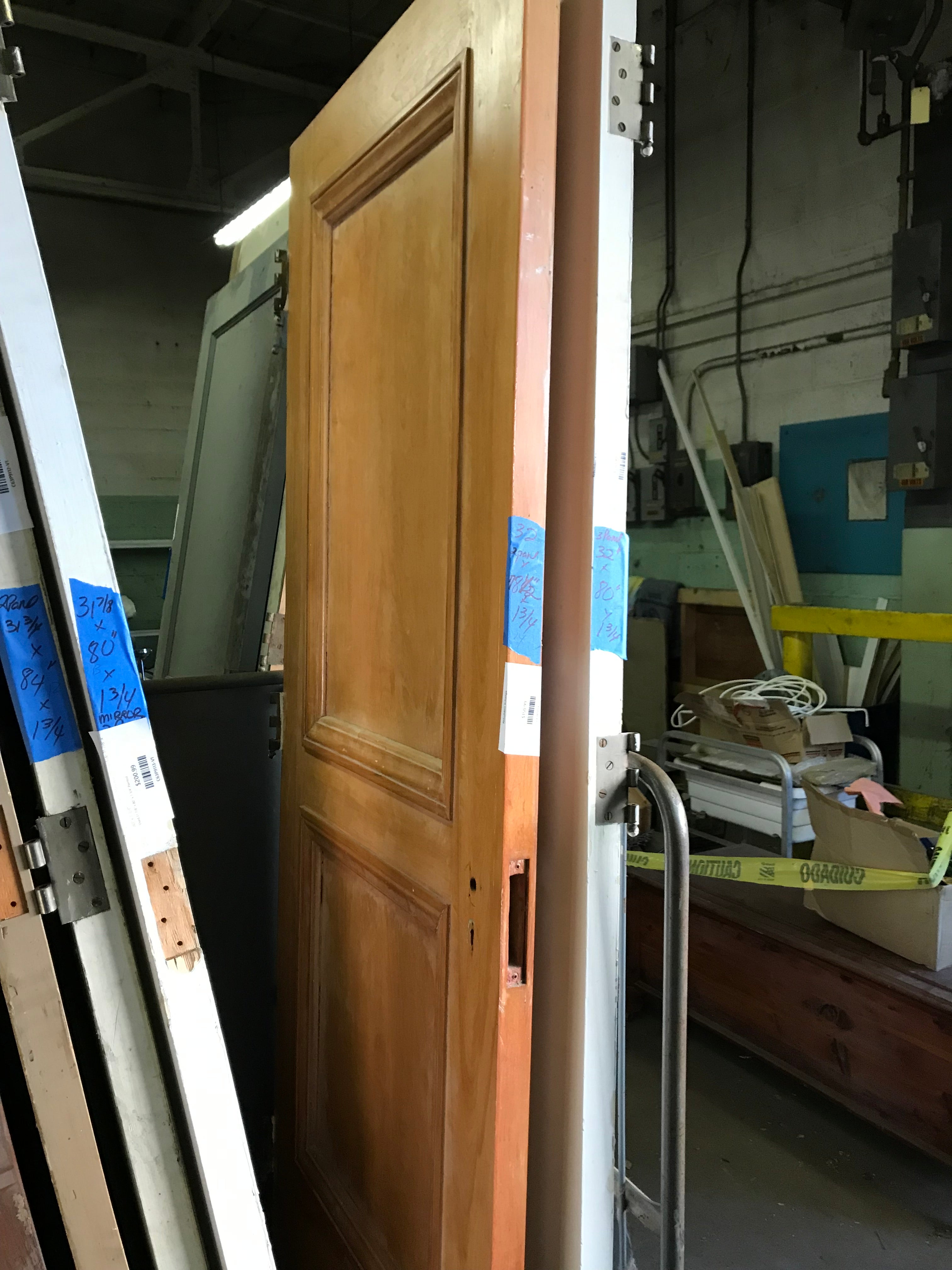 Wood Door 2-Panel 32" x 78 1/2" x 1 3/4"