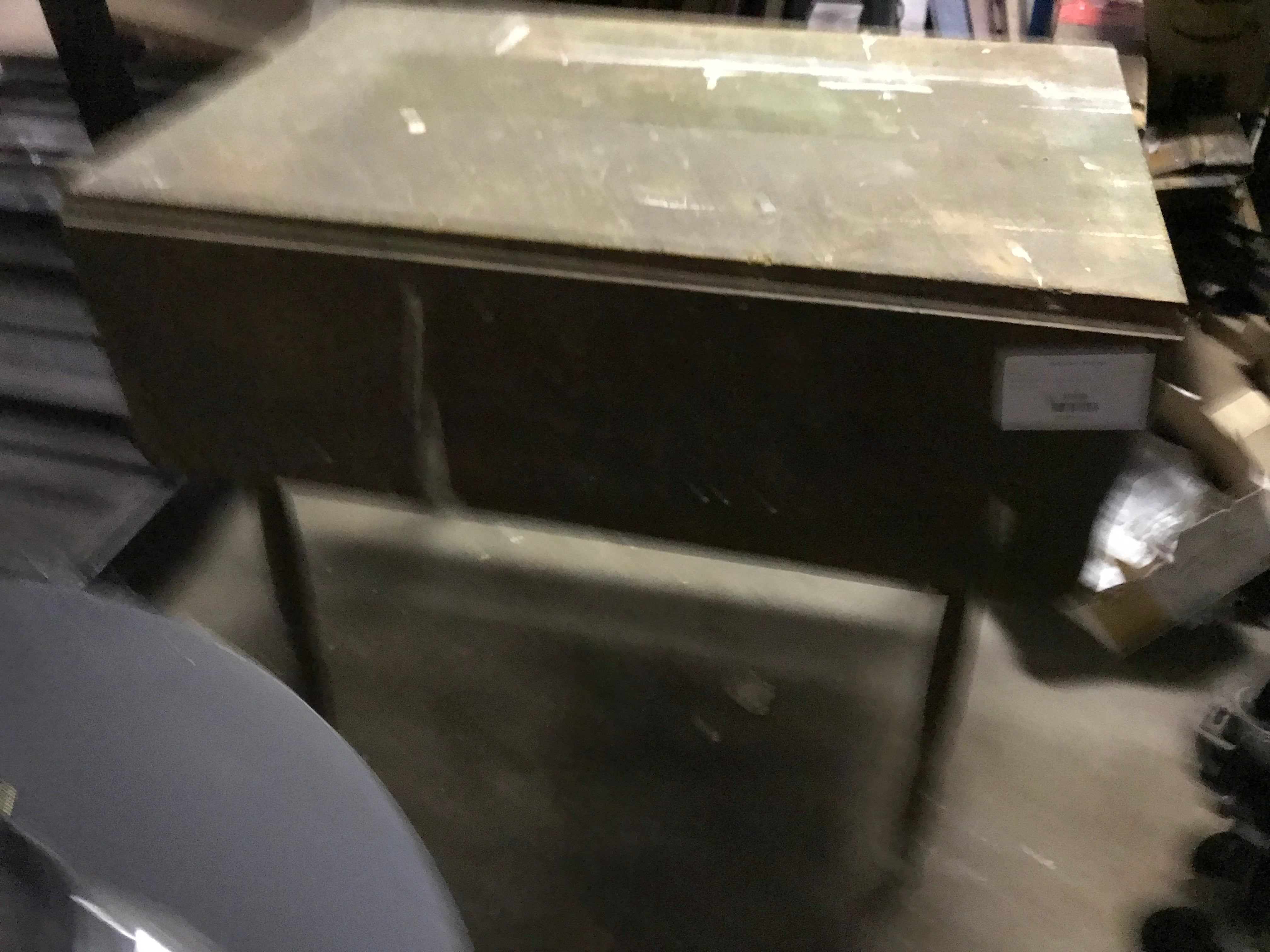 Wood Table with Drop Leaf Sides