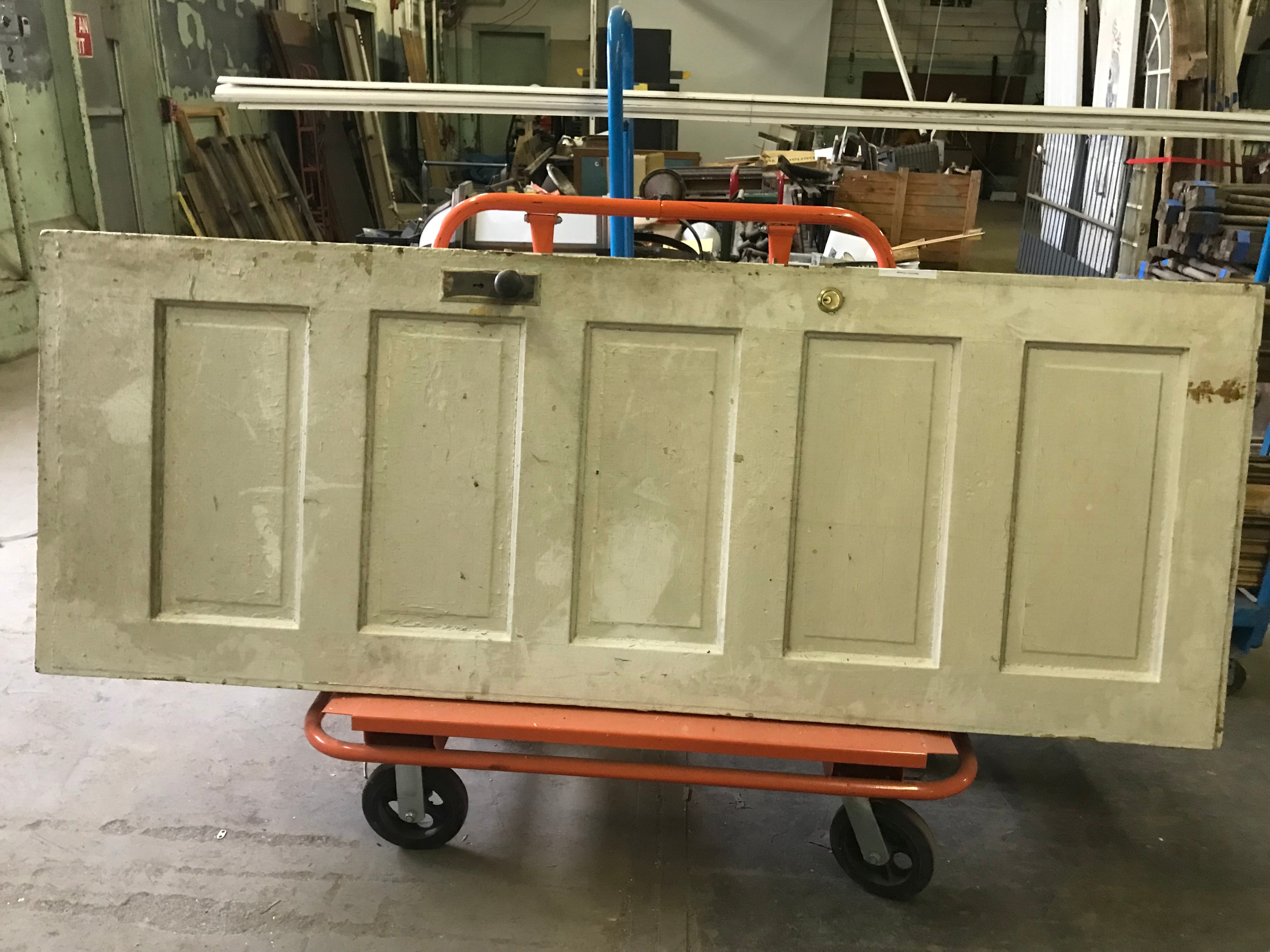 Salvaged 5-Panel Door 32" x 84" x 1 1/2'