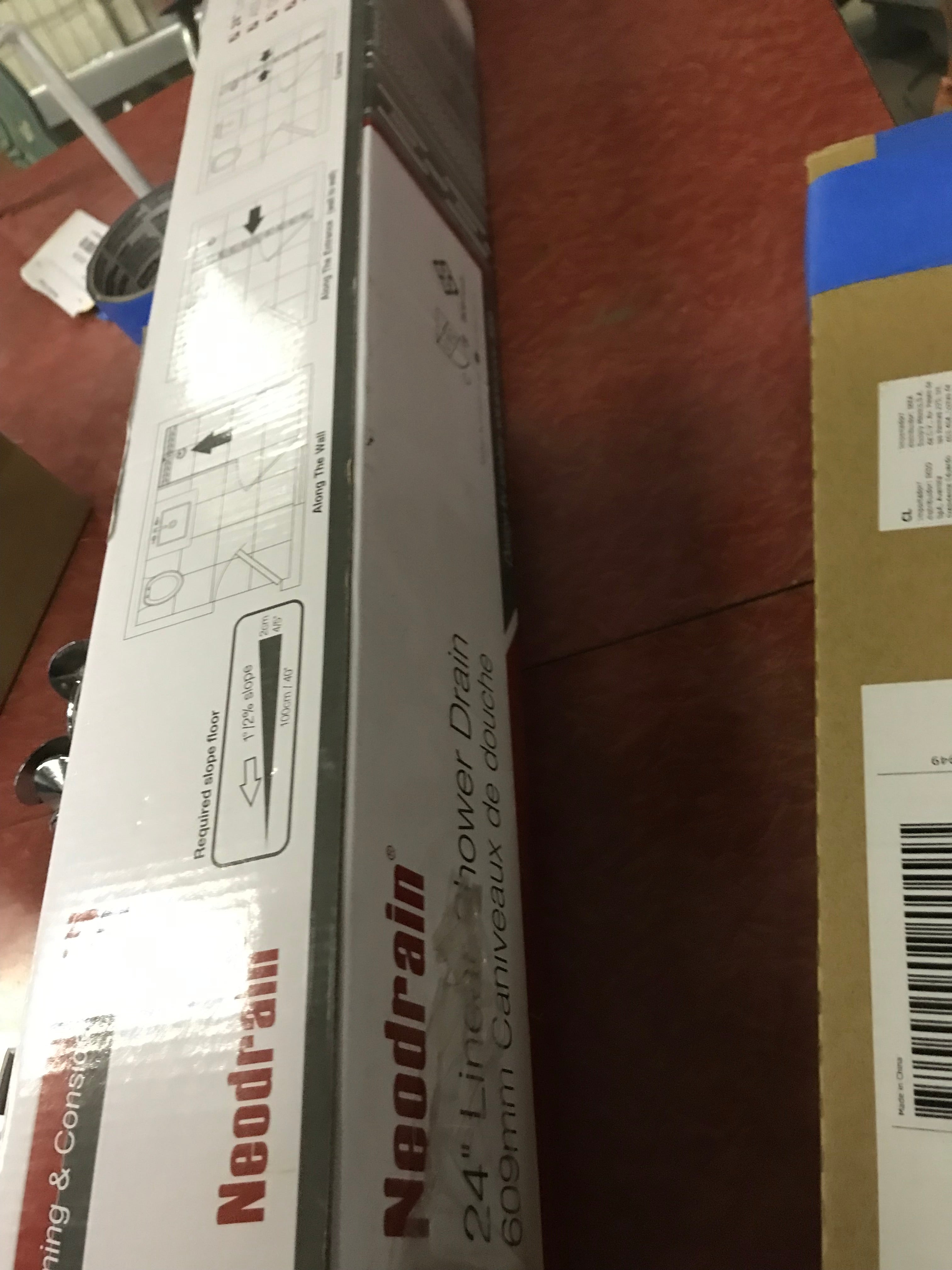 Linear Shower Drain 24"