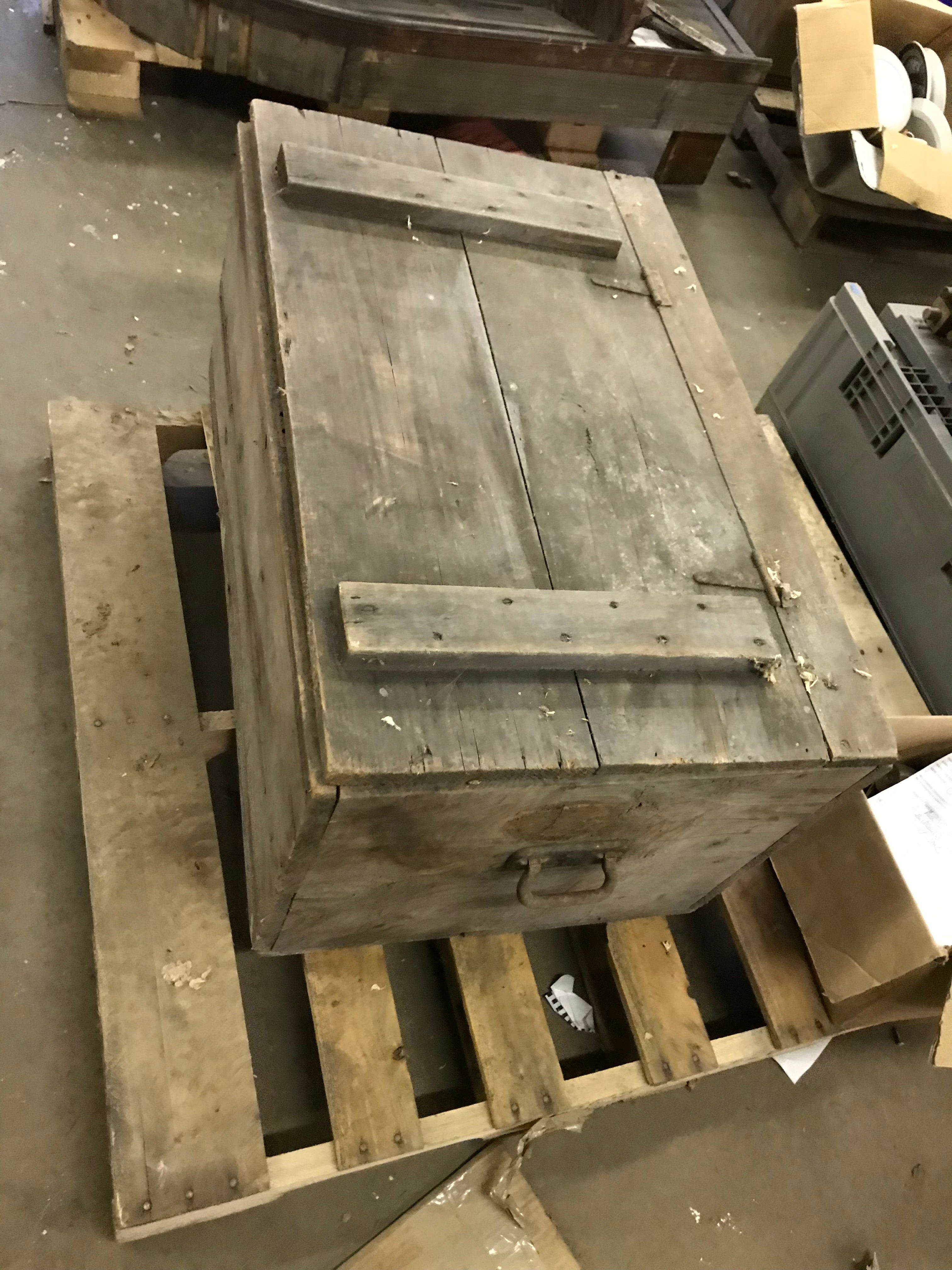 Wood Tool Box- Large 34"w X 17" H x 21"D