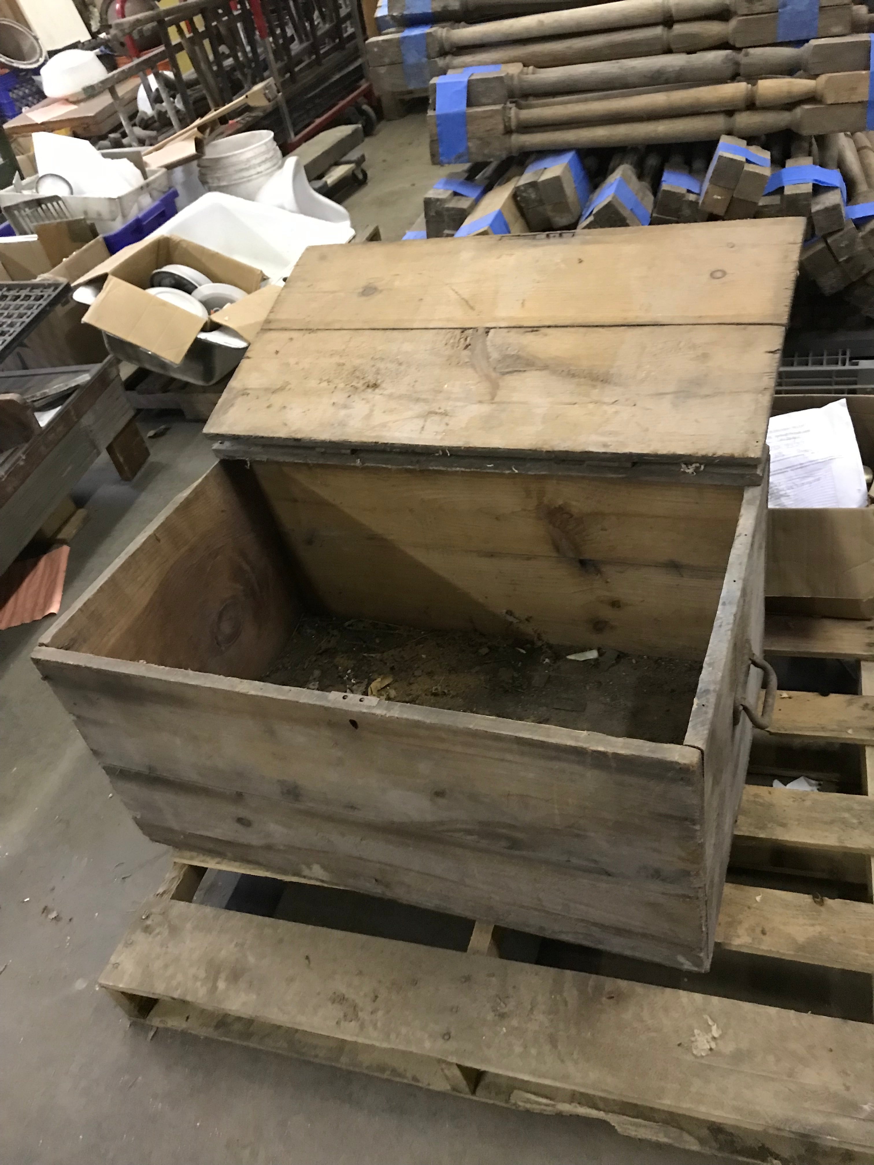 Wood Tool Box- Large 34"w X 17" H x 21"D