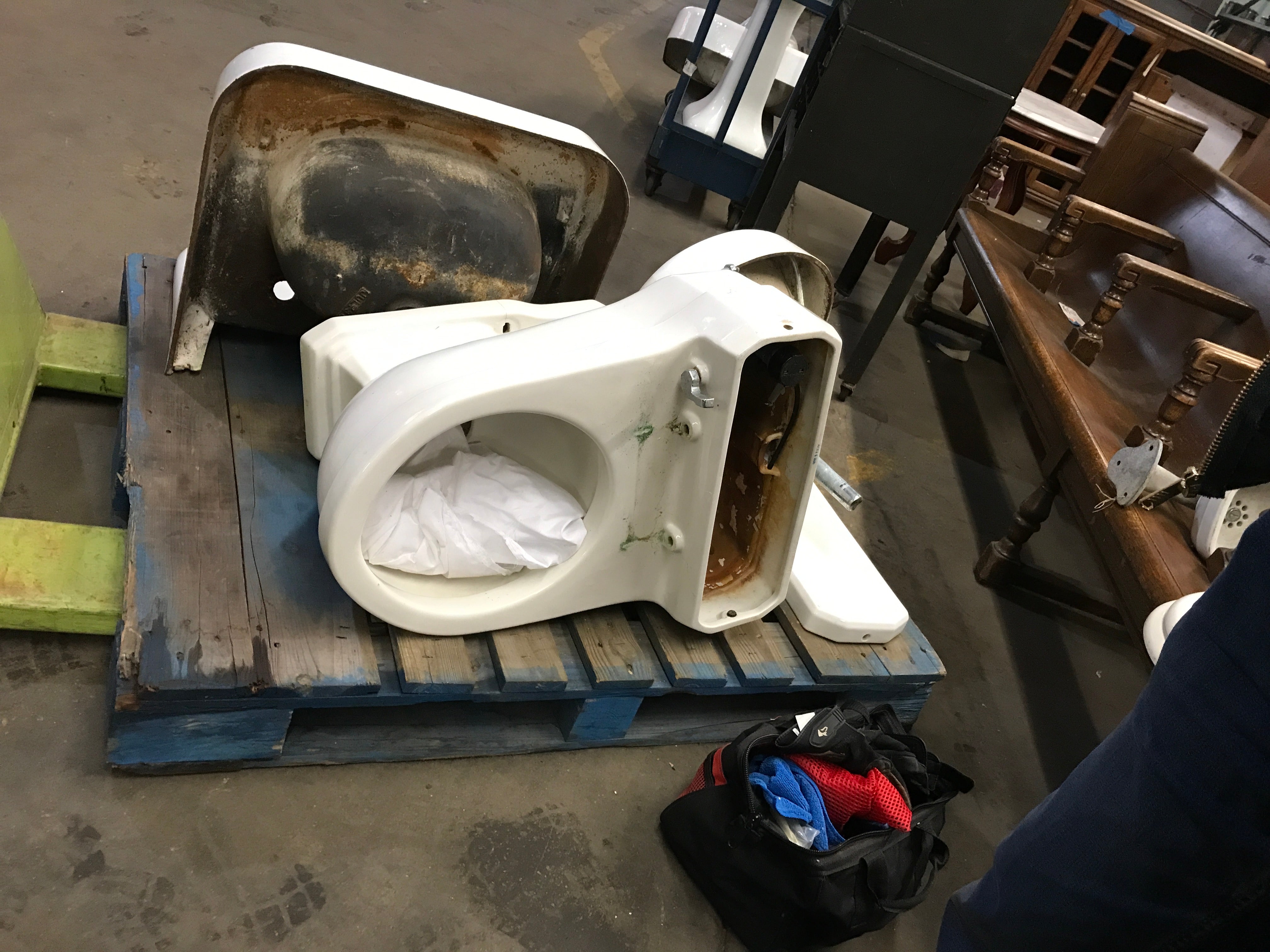 Low Boy Toilet- AS IS