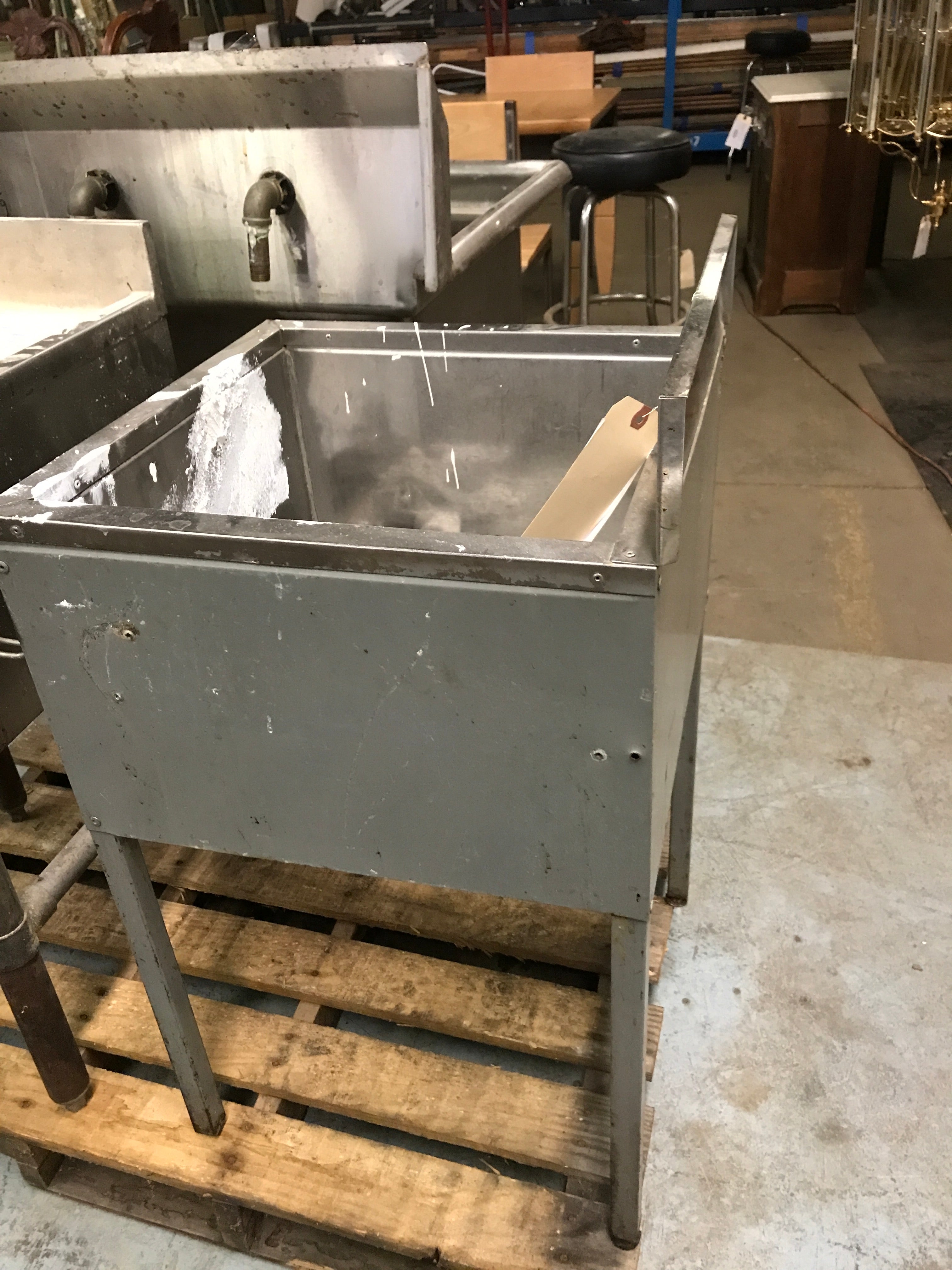 Restaurant Sink Stainless Steel 18"