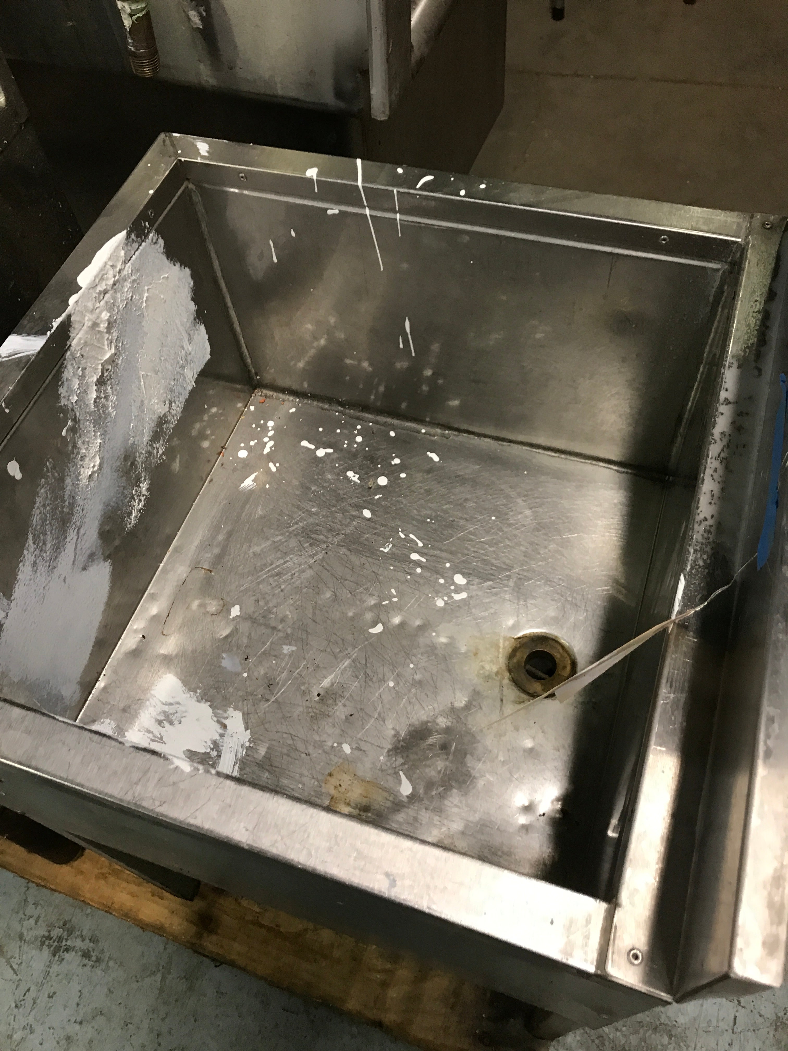 Restaurant Sink Stainless Steel 18"