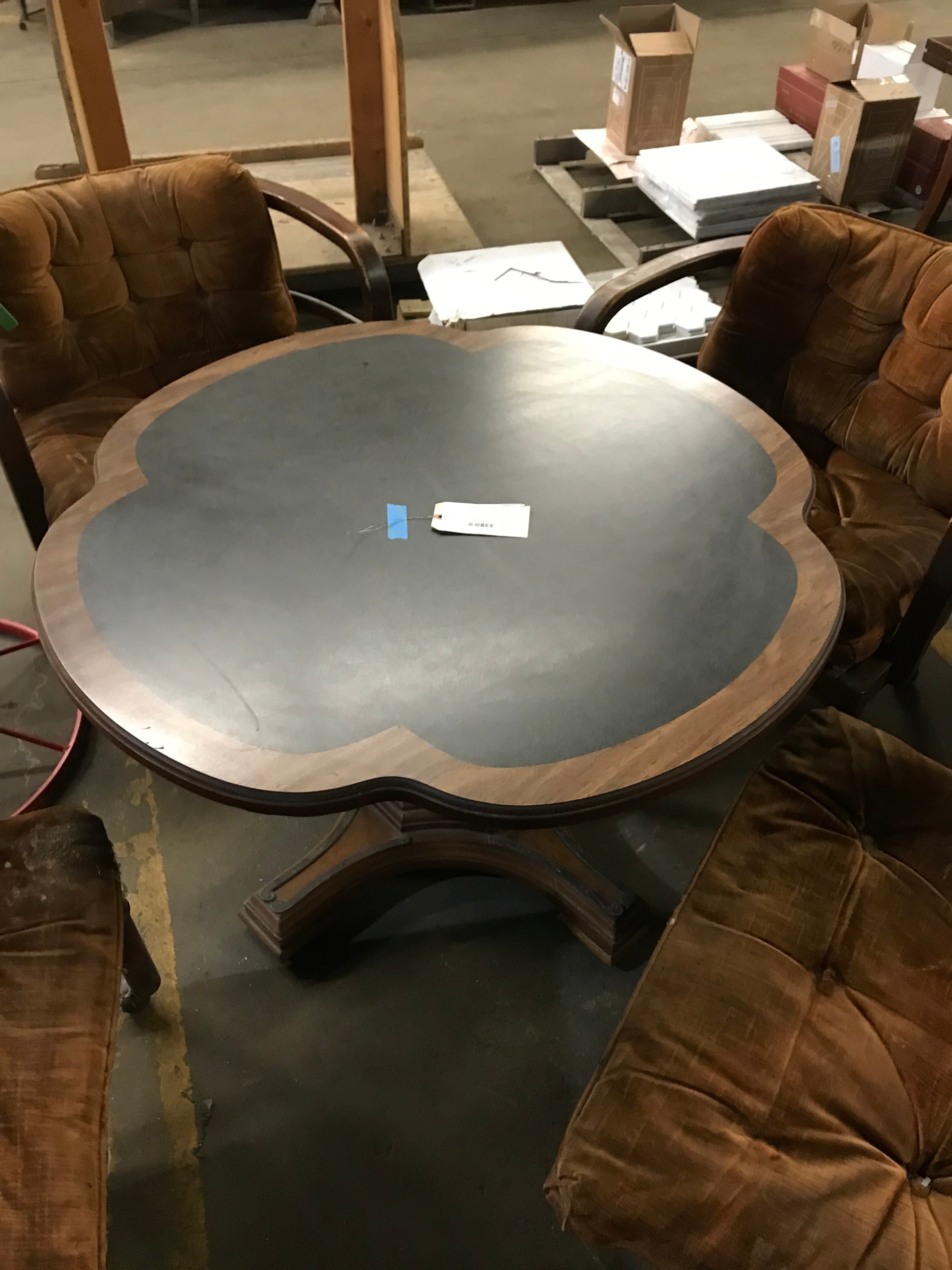 Game Table and Chair (4) Set