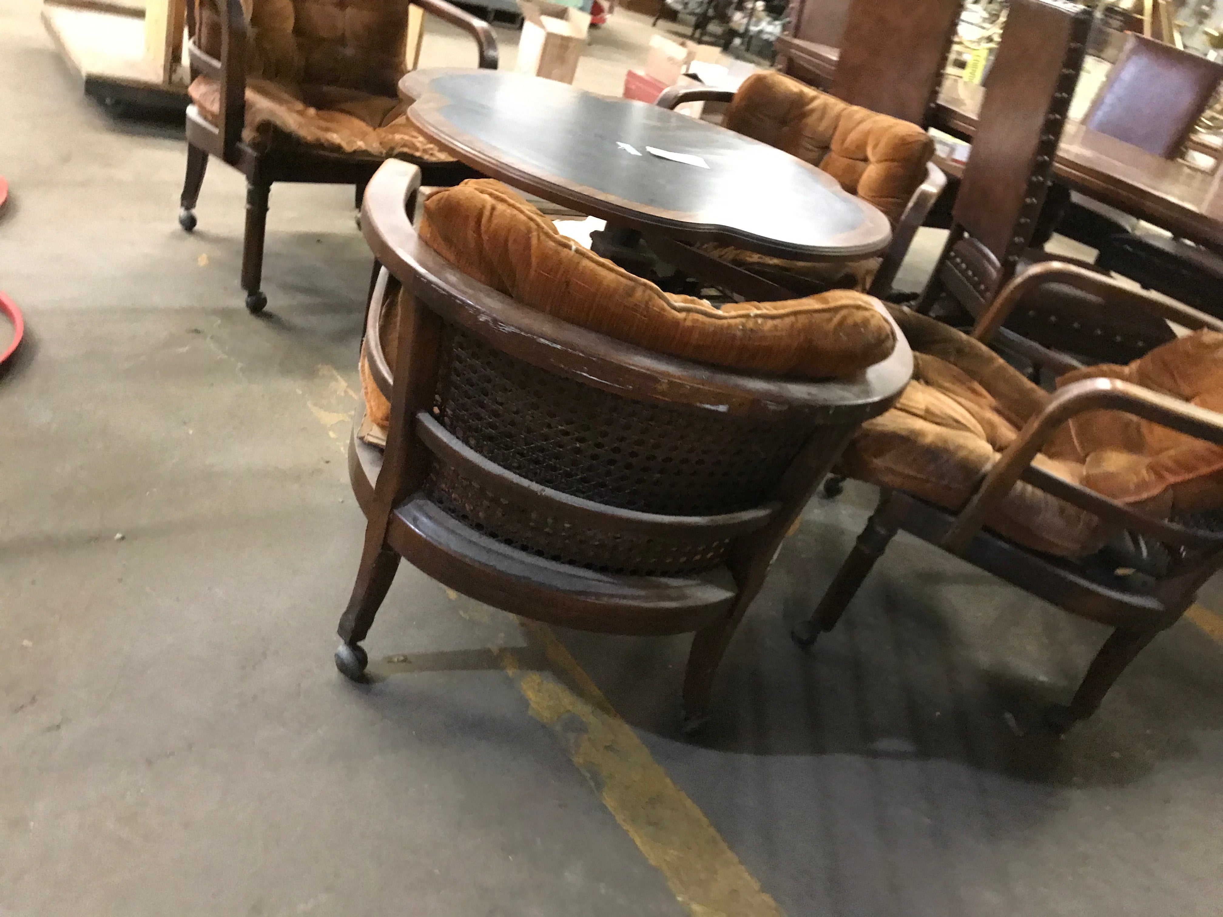 Game Table and Chair (4) Set