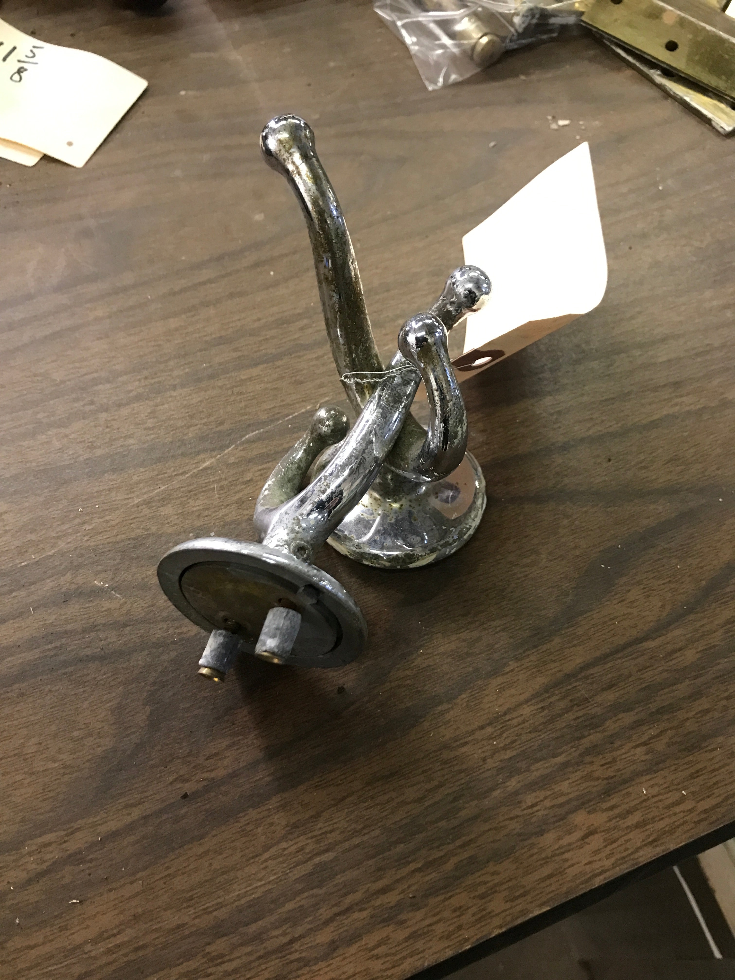 Heavy duty coat towel hooks, Pair