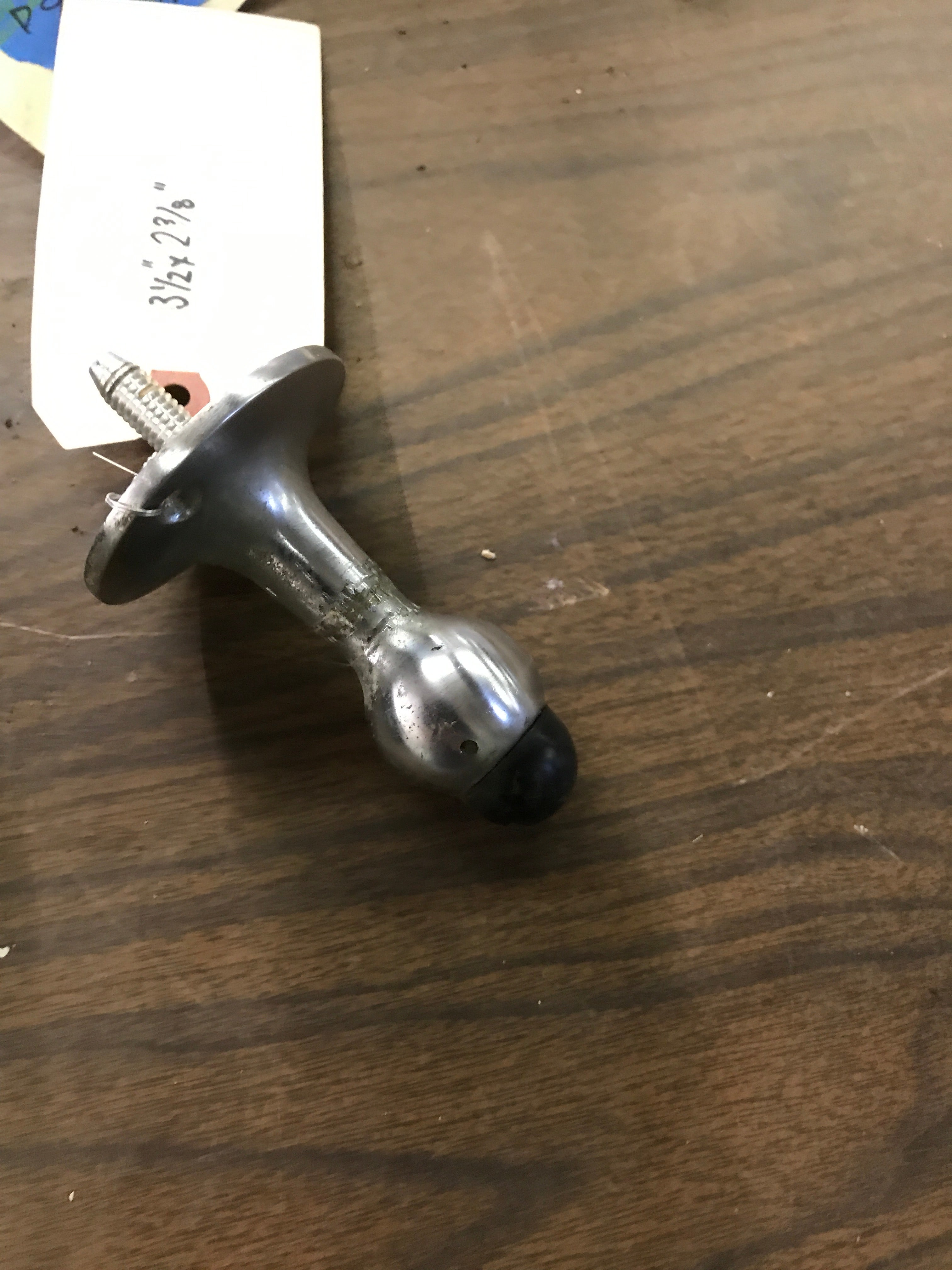 Door stop hardware