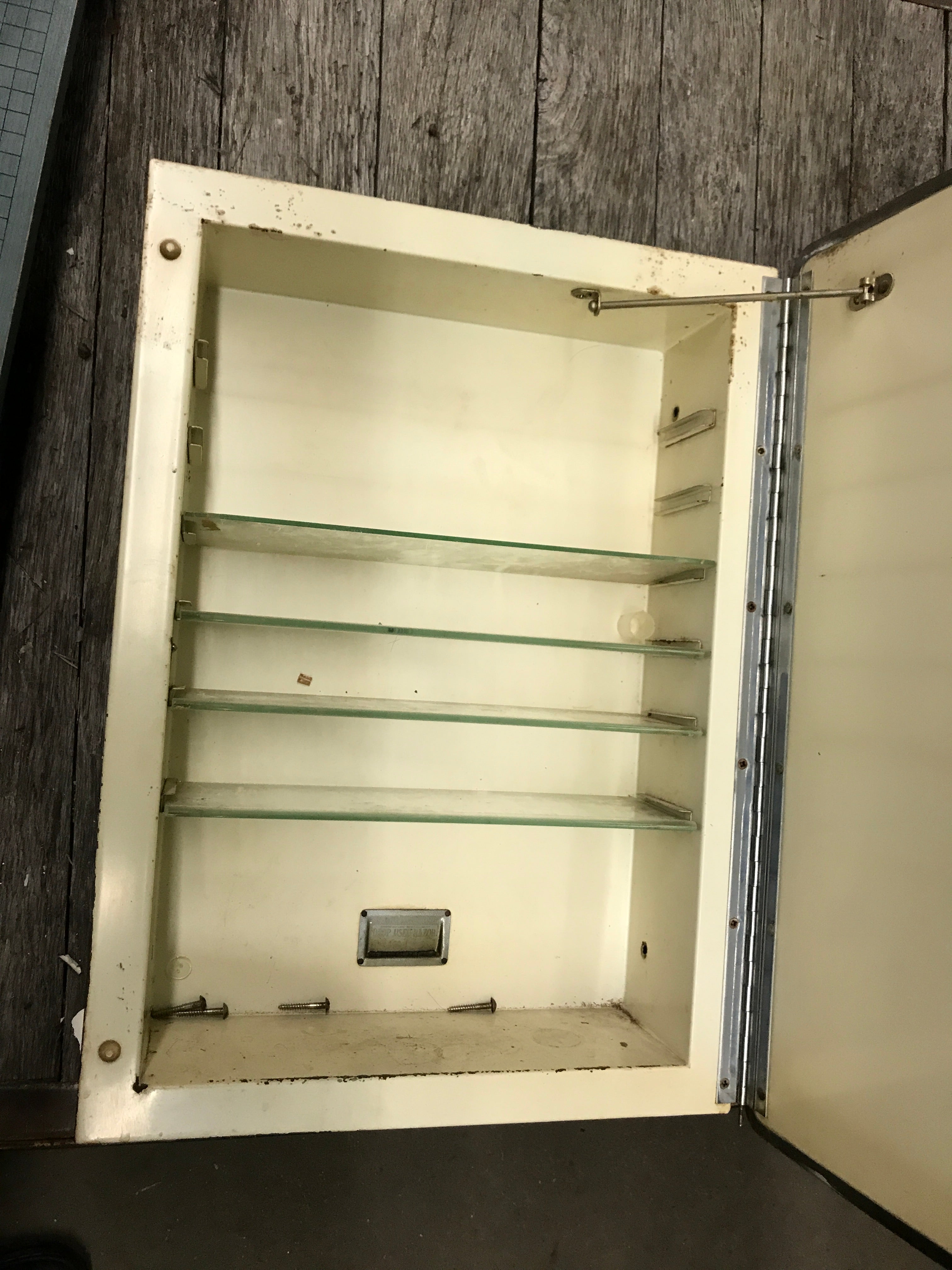 Medicine cabinet vanity mirror