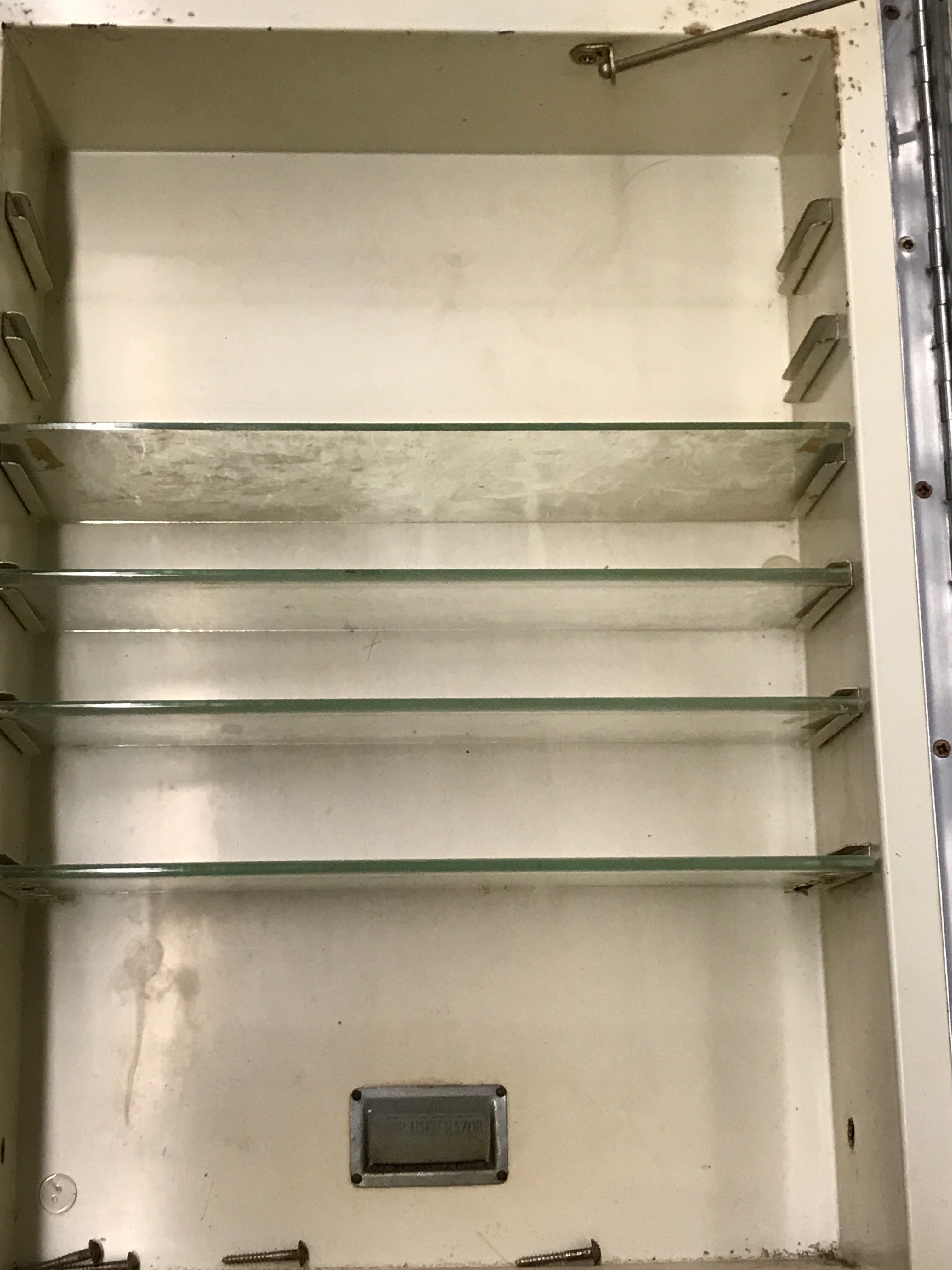 Medicine cabinet vanity mirror