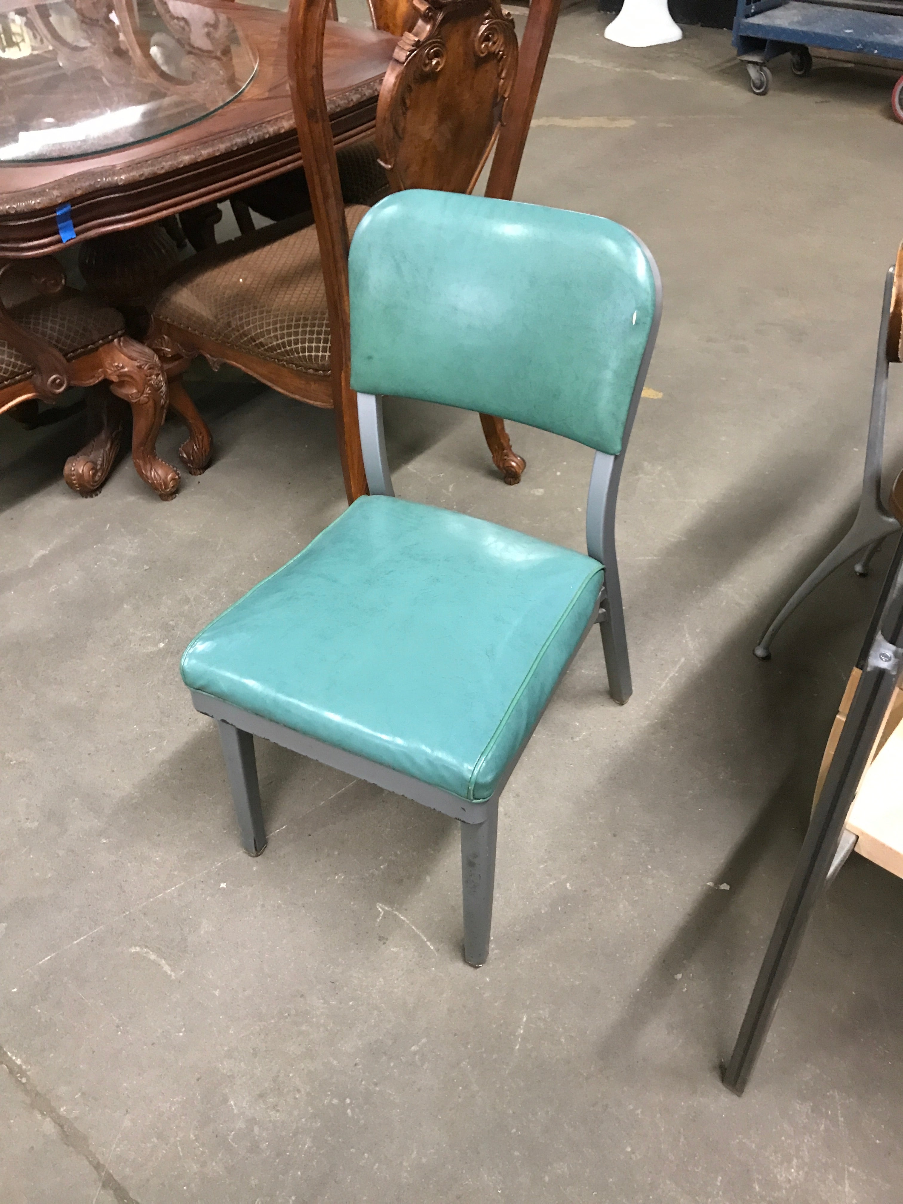 Teal Office Chair All-Steel Equipment INC ASE
