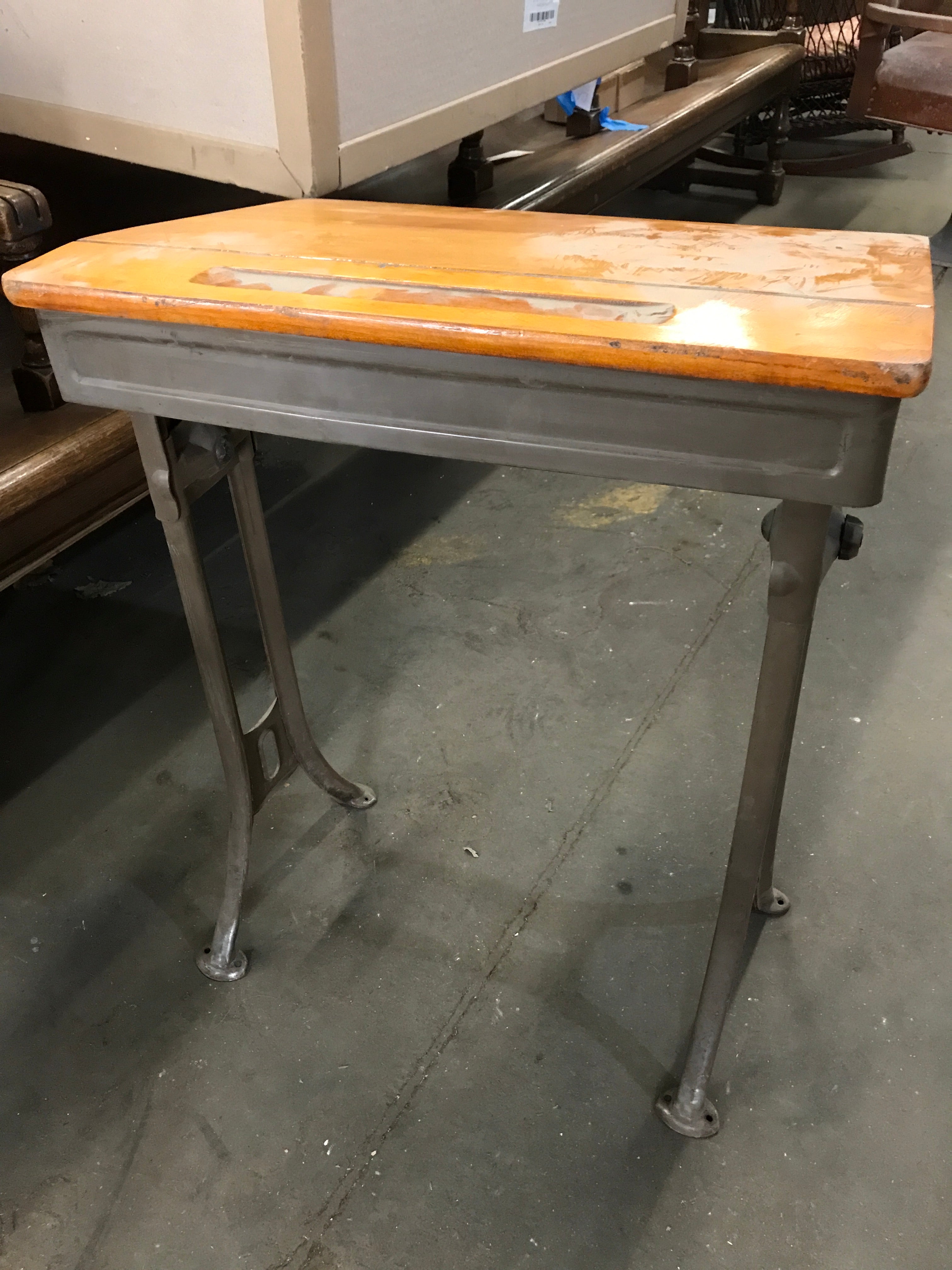 School Desk Adjustable Legs