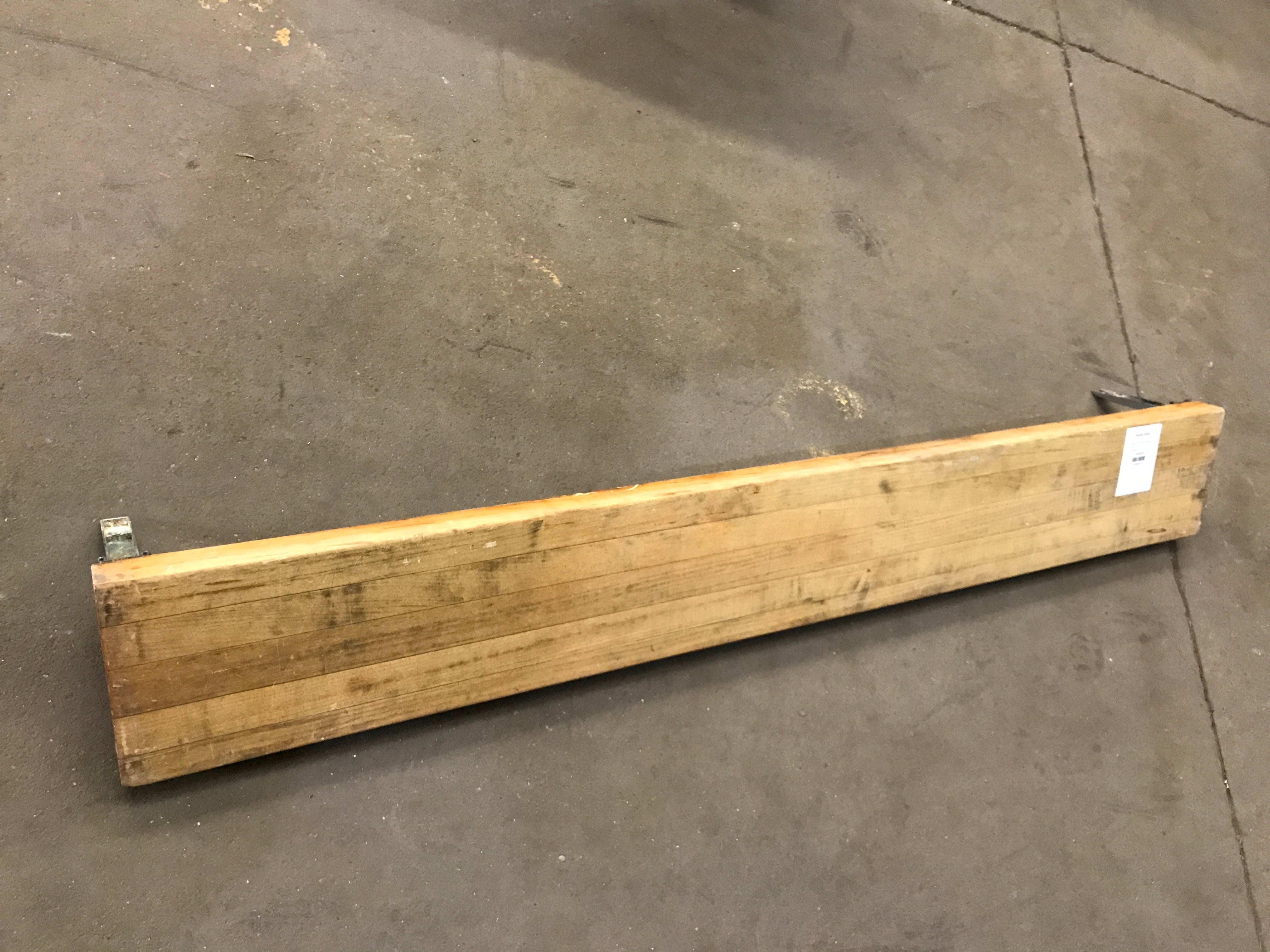 Maple Butcher Block Foldable Shelf
