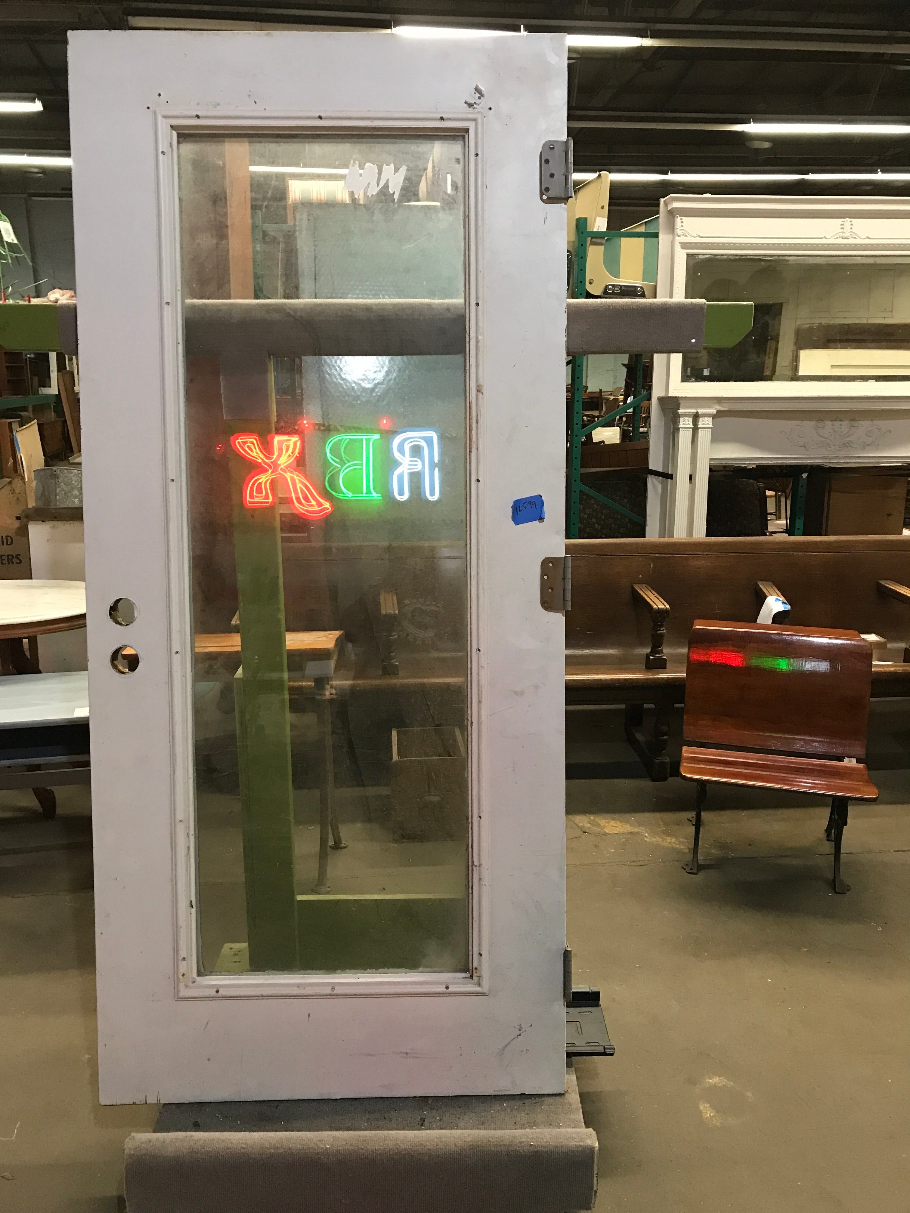 36" x 80" 1-Lite French Entry slab