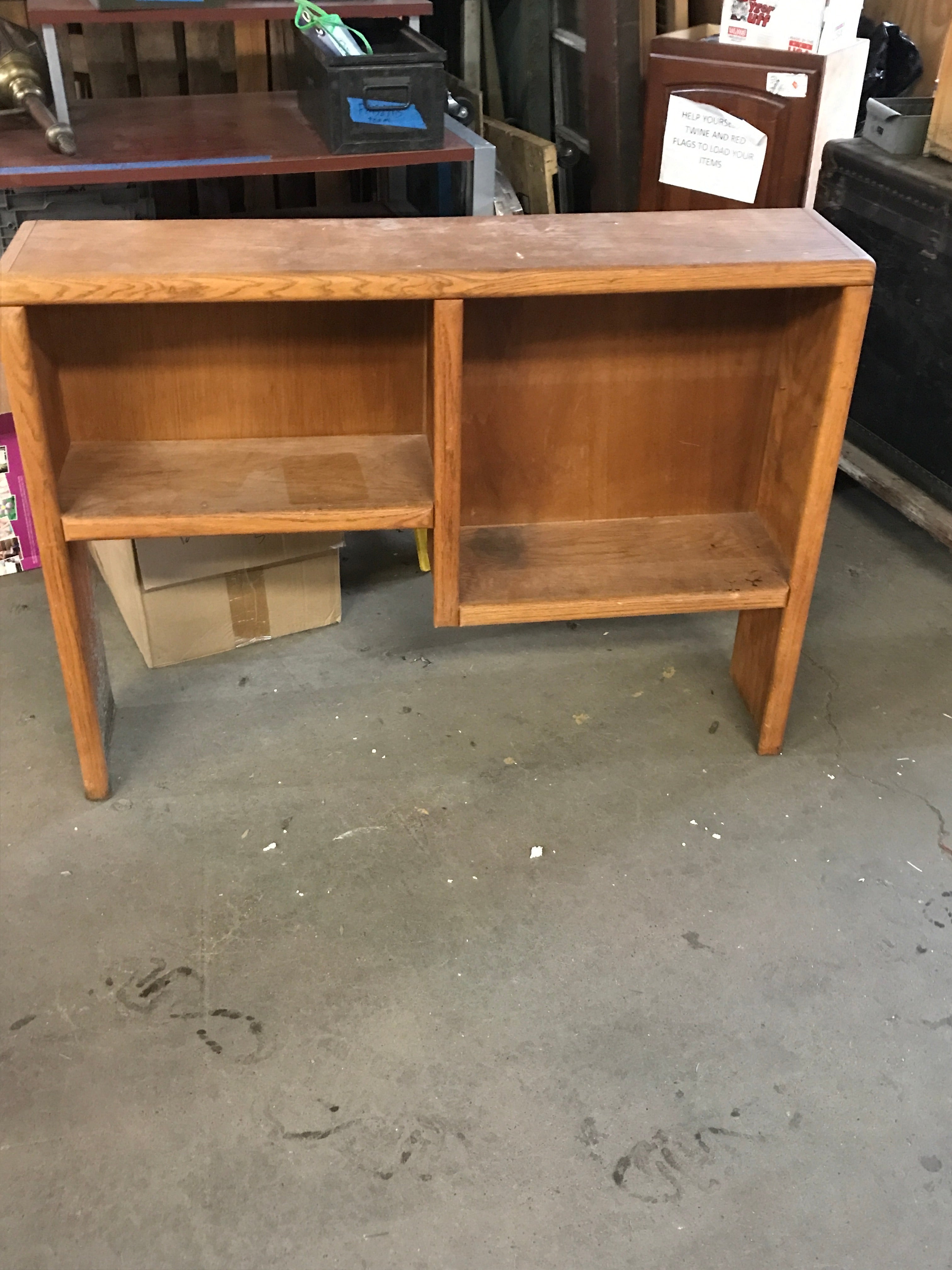 Slim wall shelf