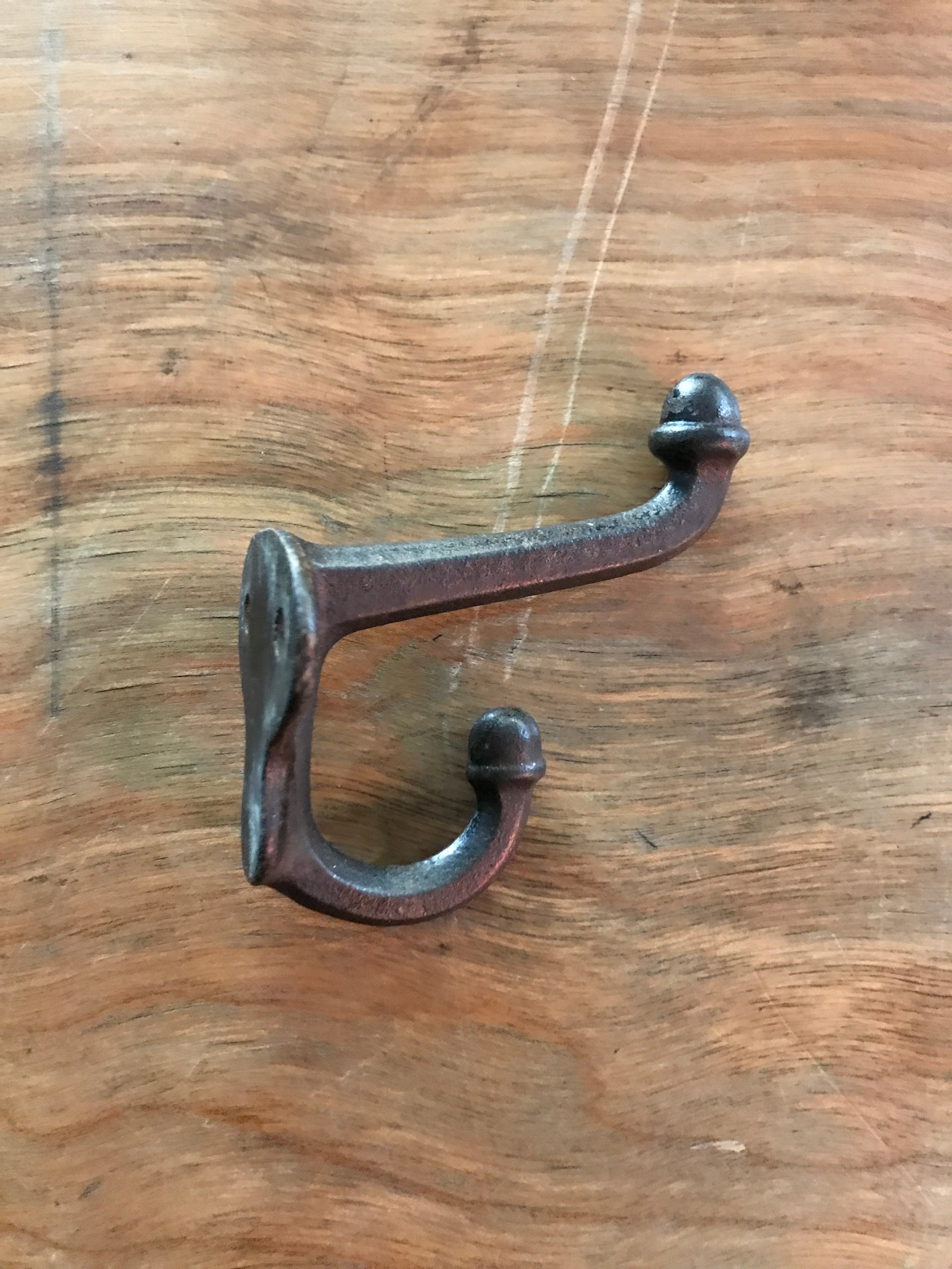 Vintage Acorn Coat Hook (Cast Iron)