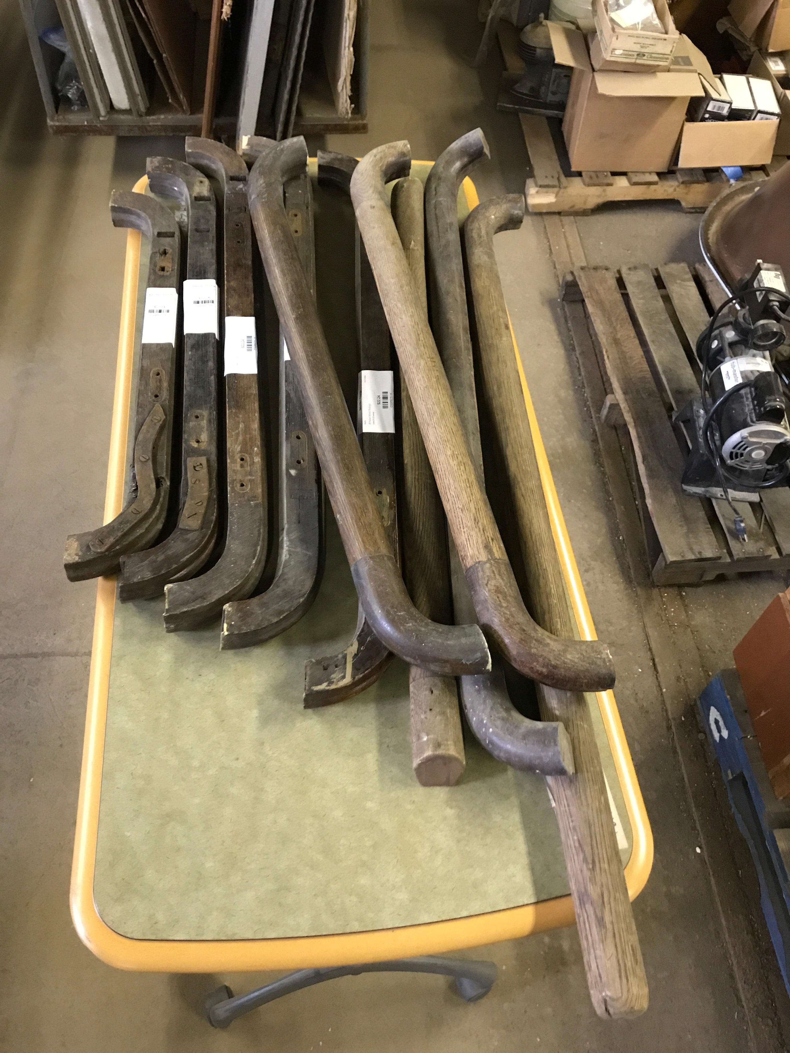 Antique Wood Railings