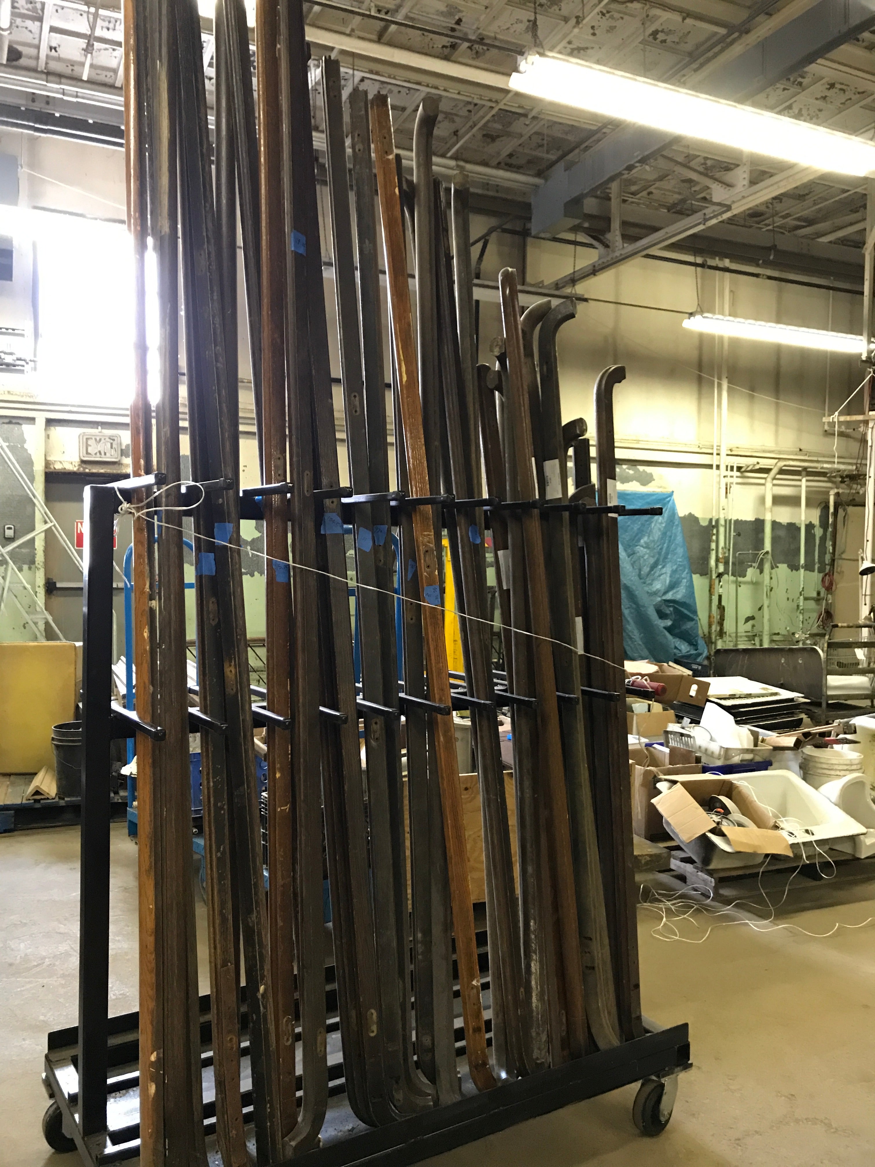 Antique Wood Railings