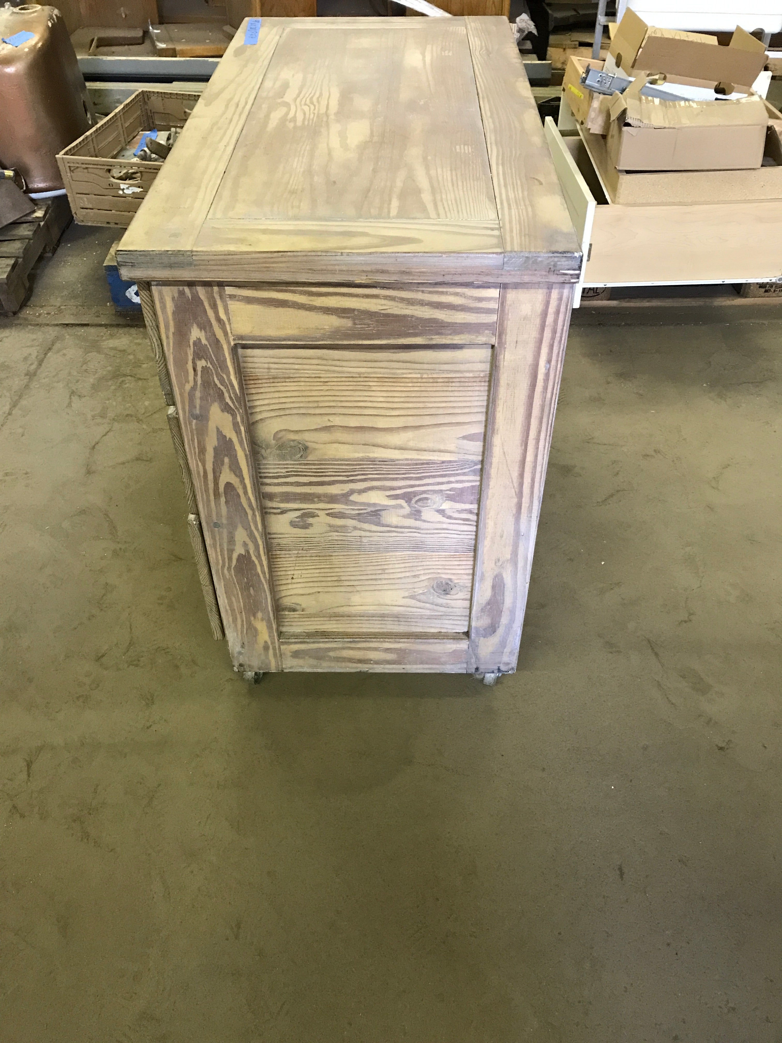 Wooden chest