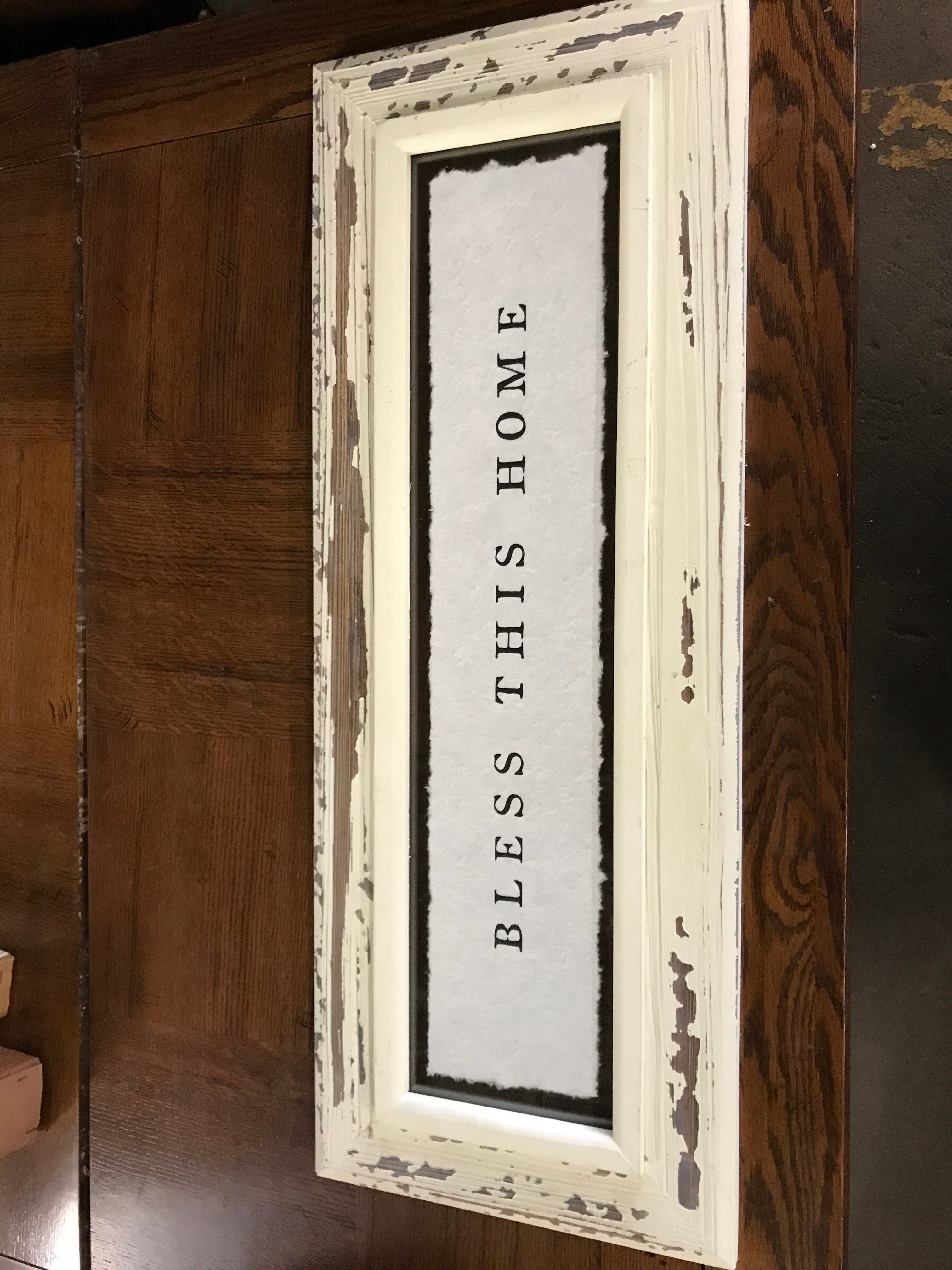 Bless this Home sign
