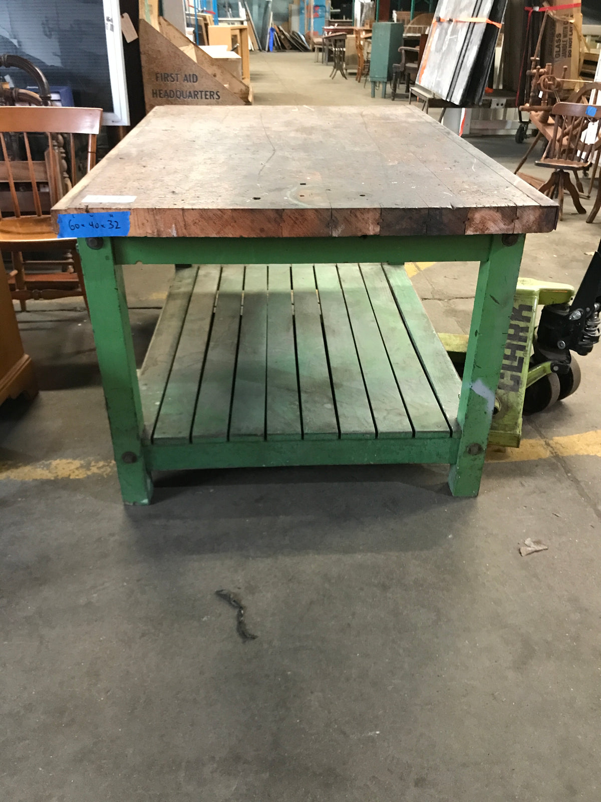 Working Block Table Butcher block work table – Rebuilders Xchange