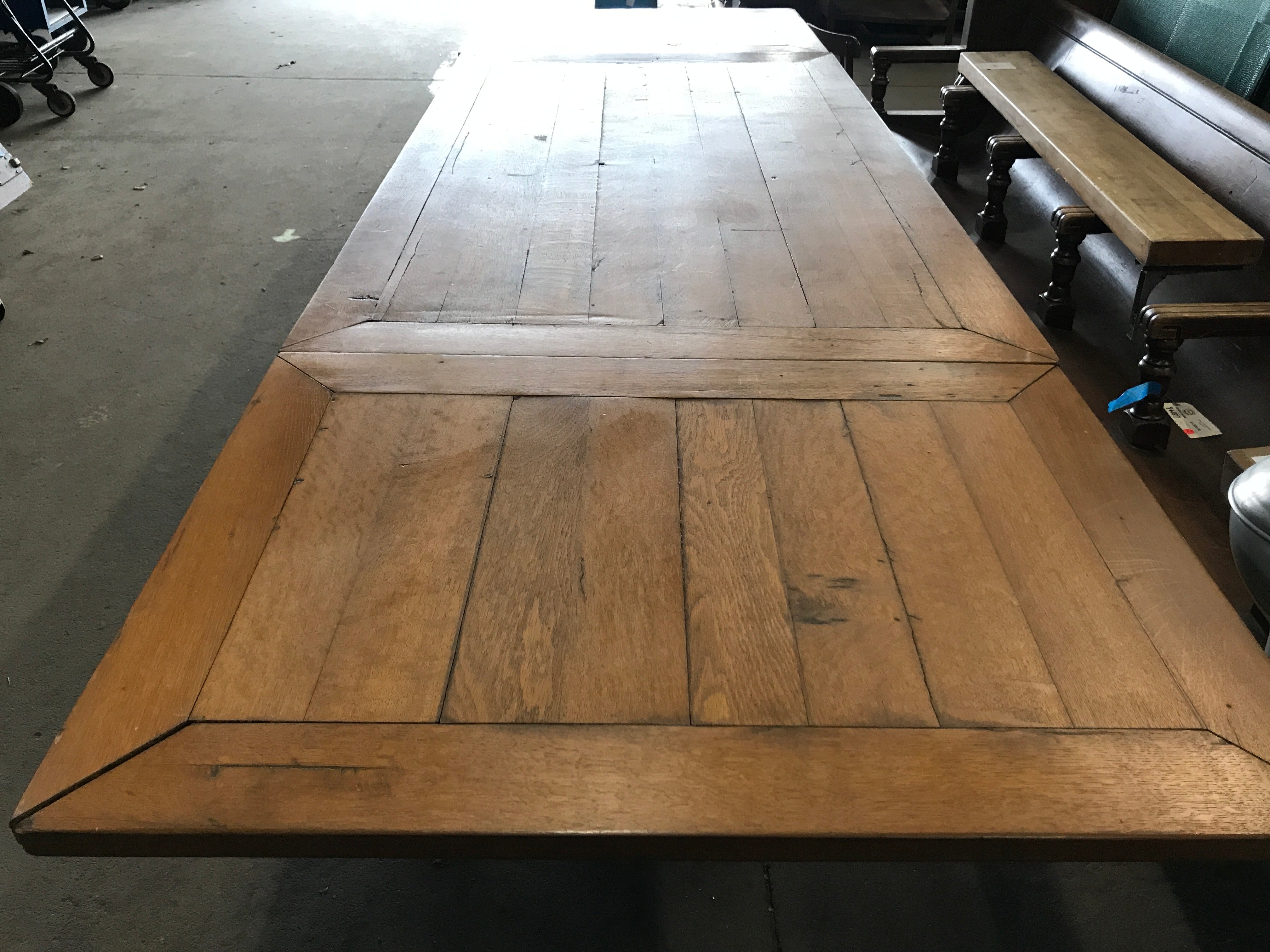 Oak Antique Dining Table W/ Exentions