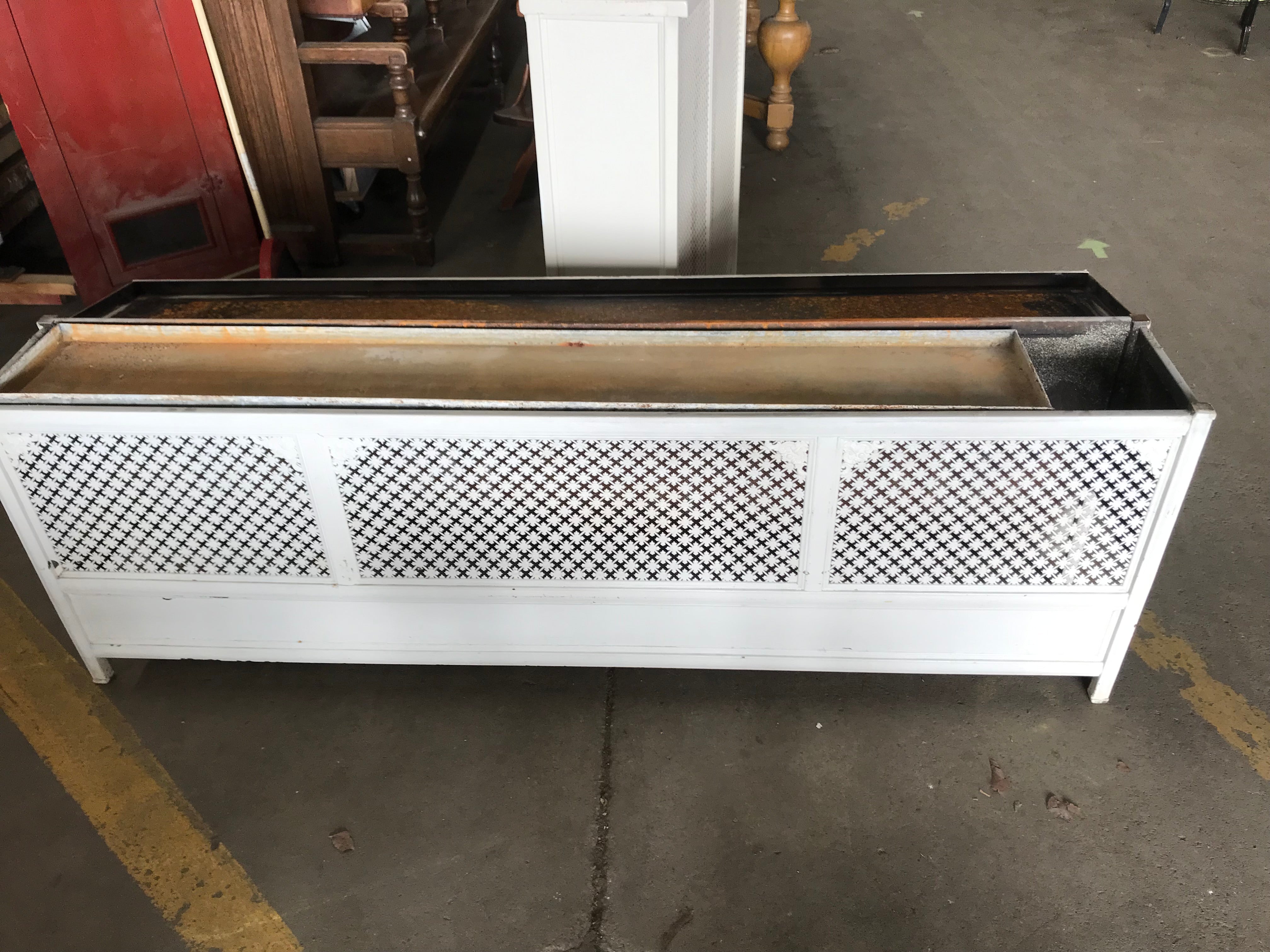 Vintage Metal Radiator Cover