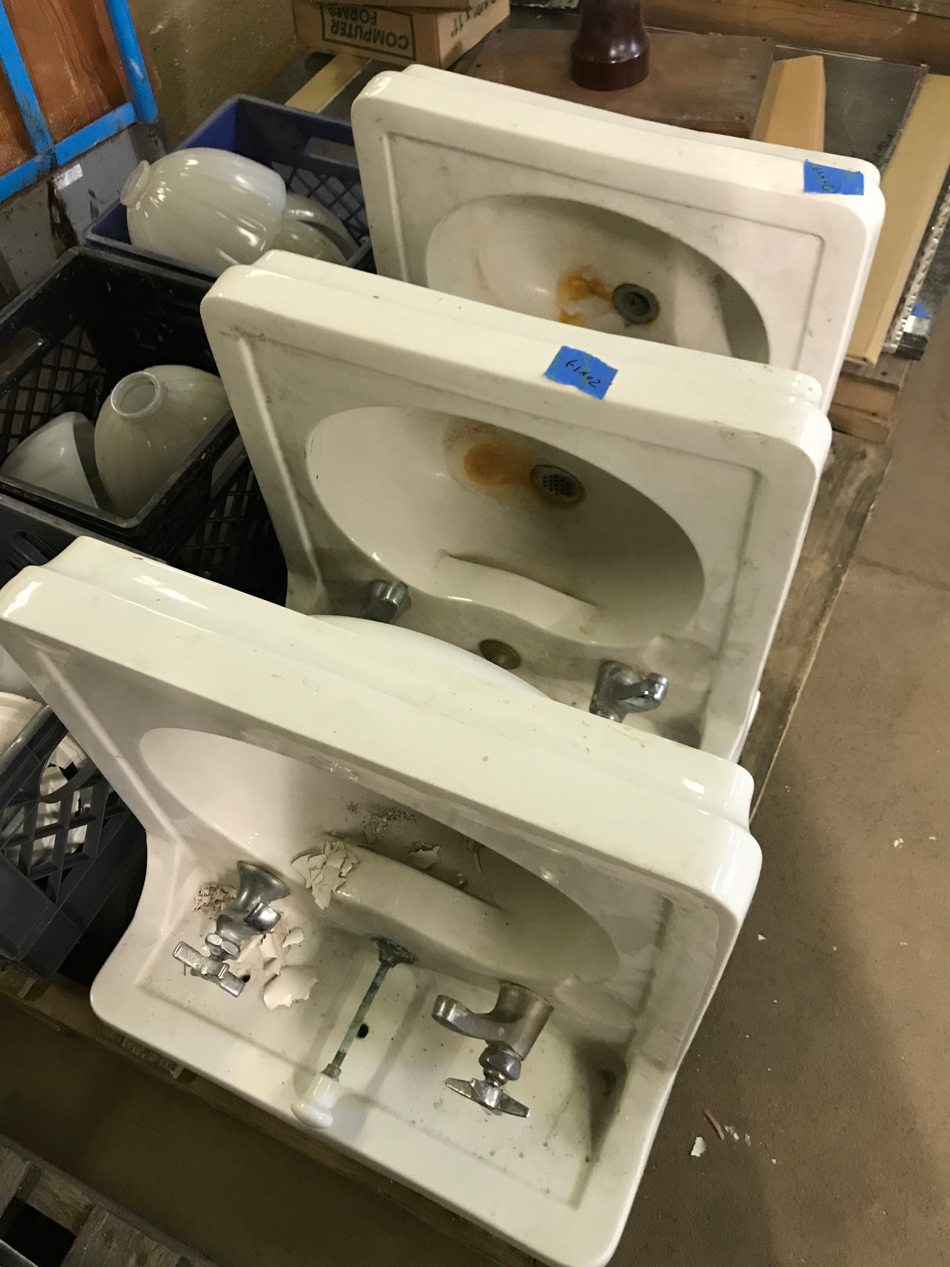 Maddocks Brothers Wall mount sink