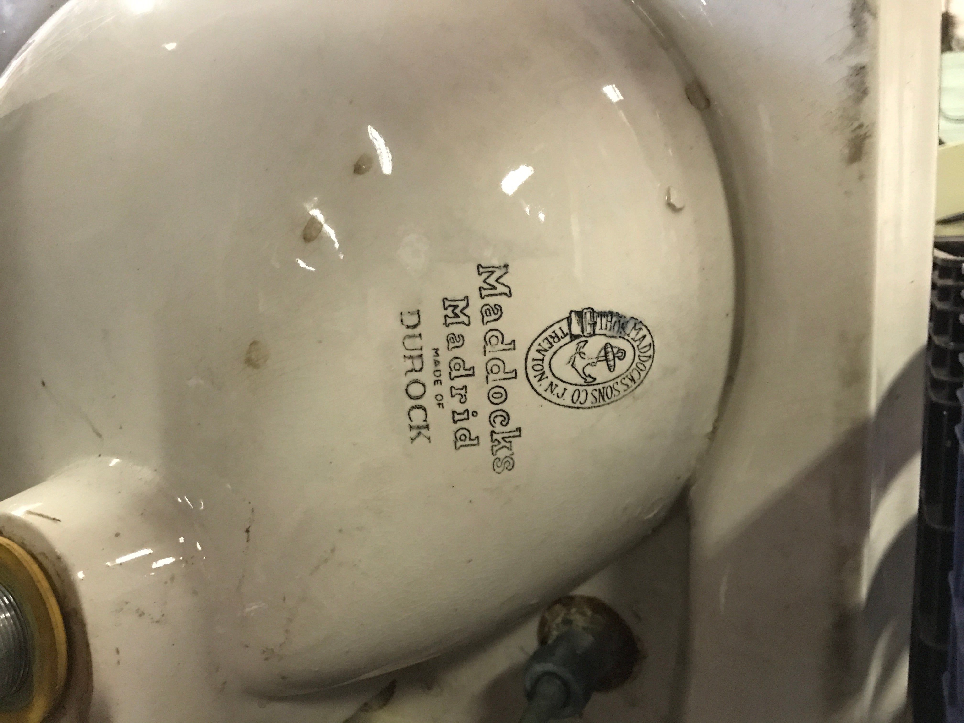 Maddocks Brothers Wall mount sink