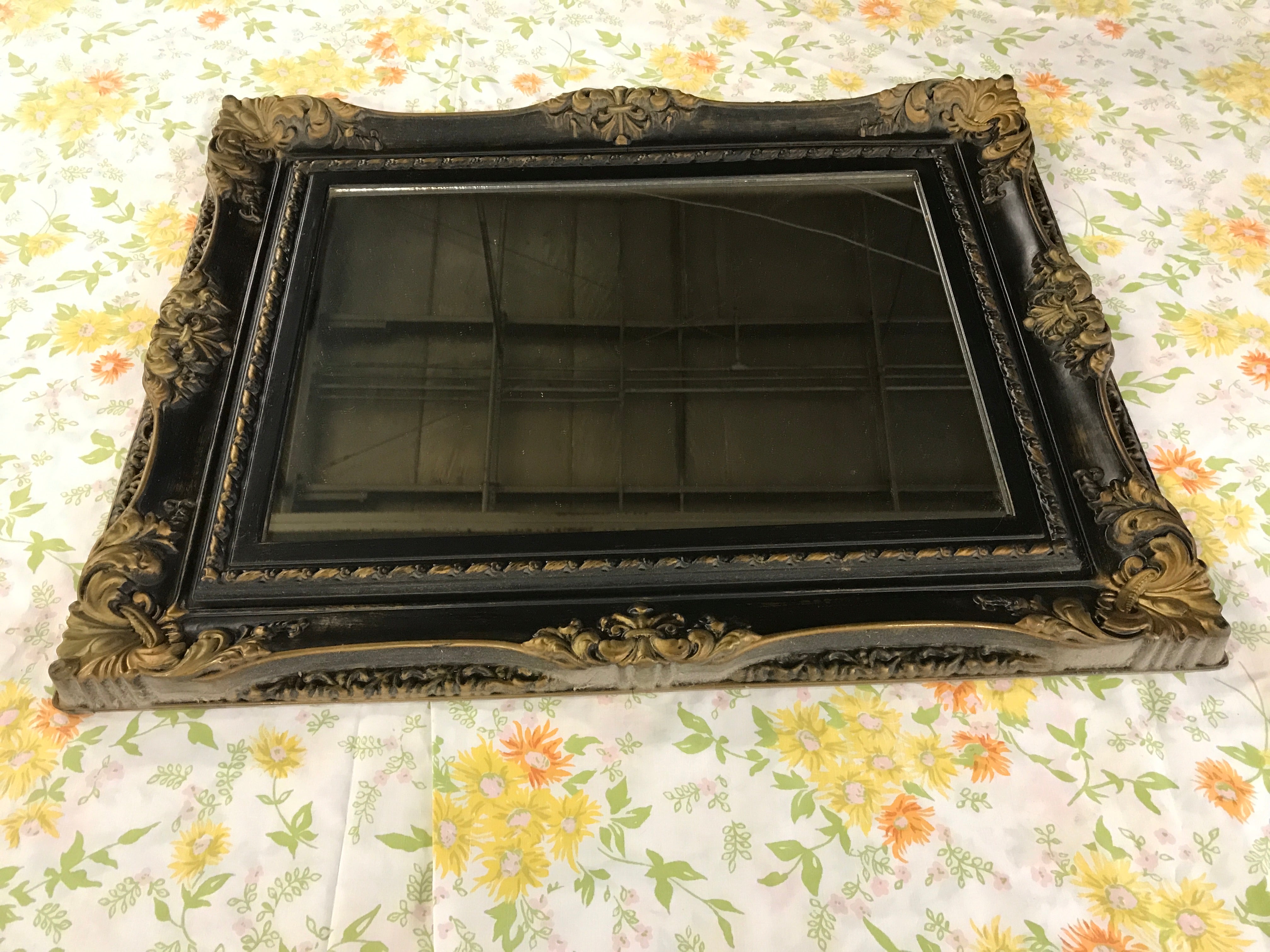 Plastic frame mirror