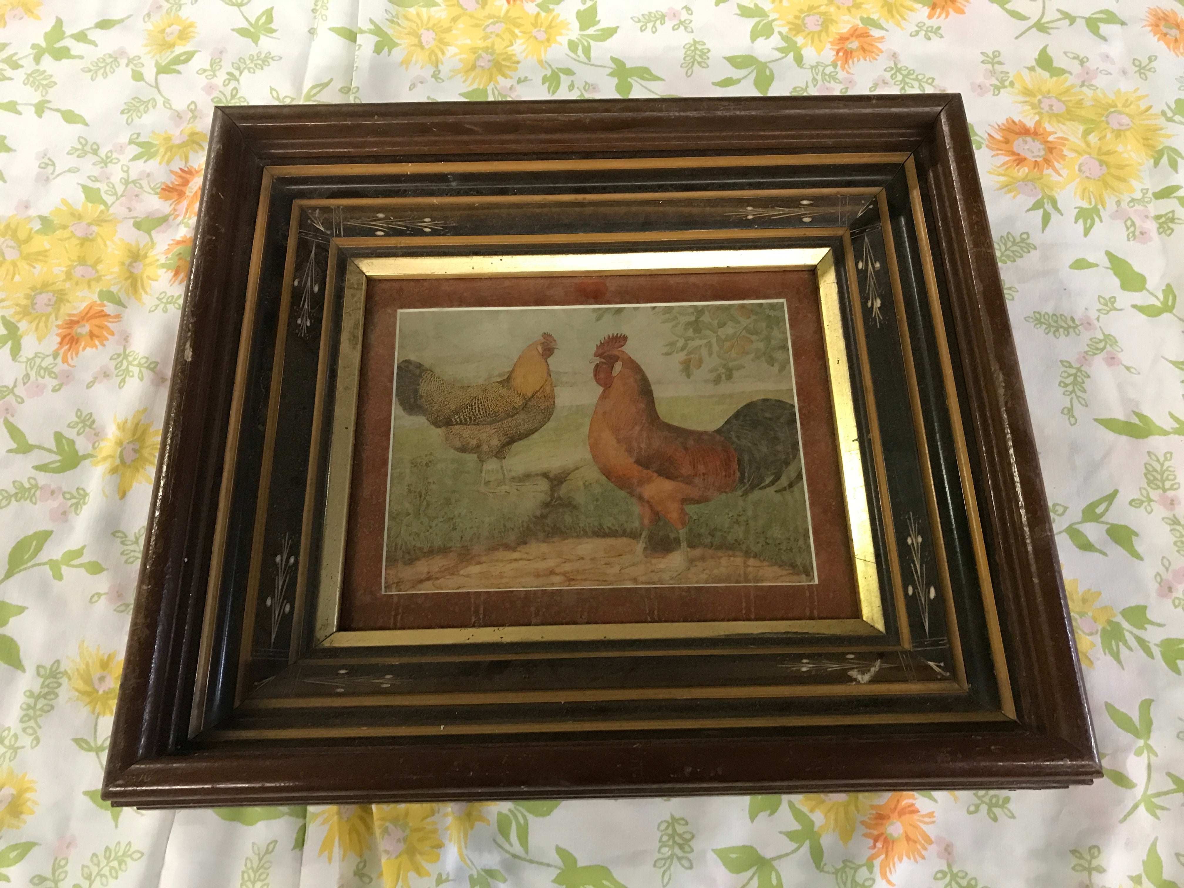 Rooster and Hen
