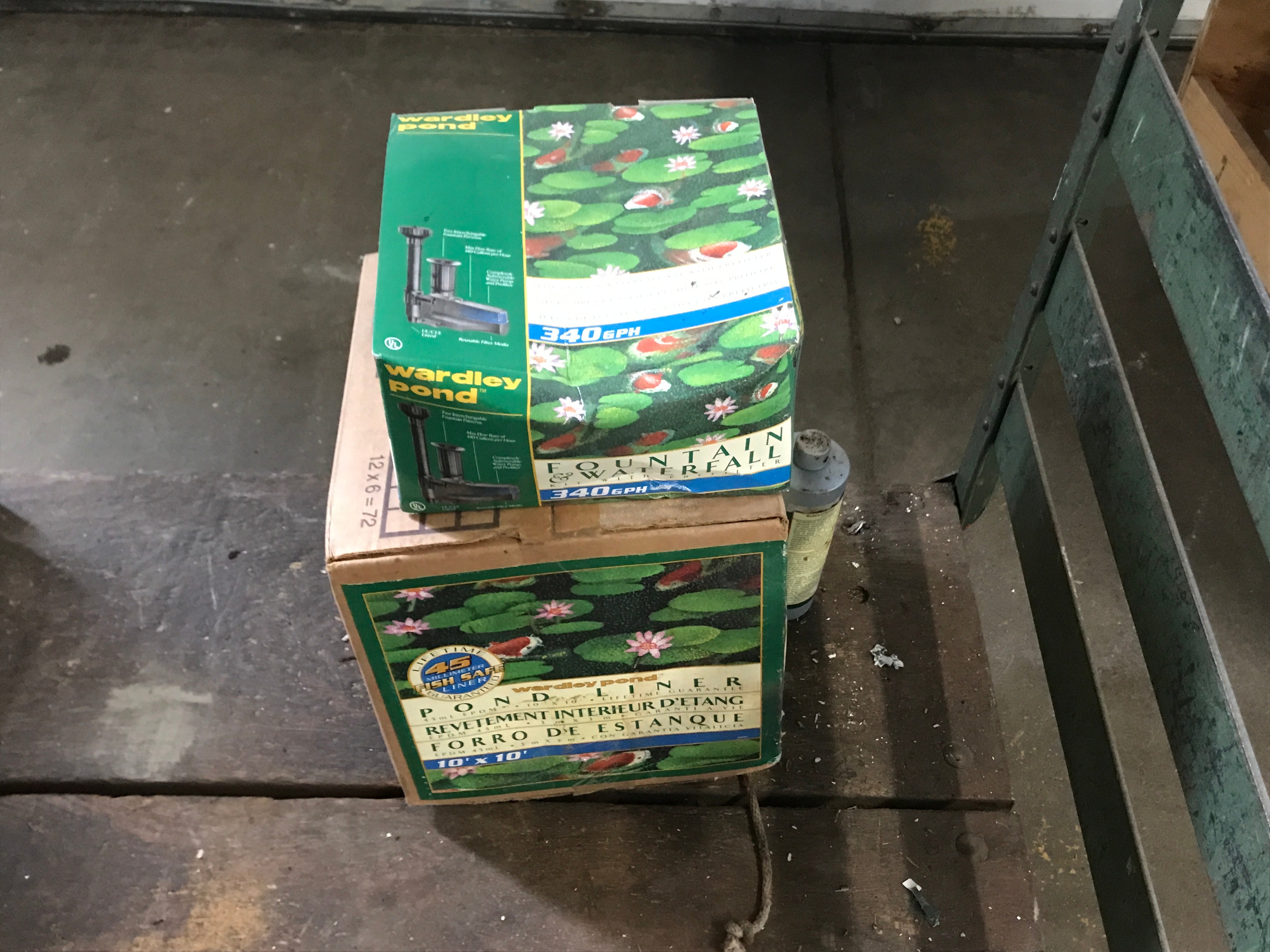 Fountain and pond kit