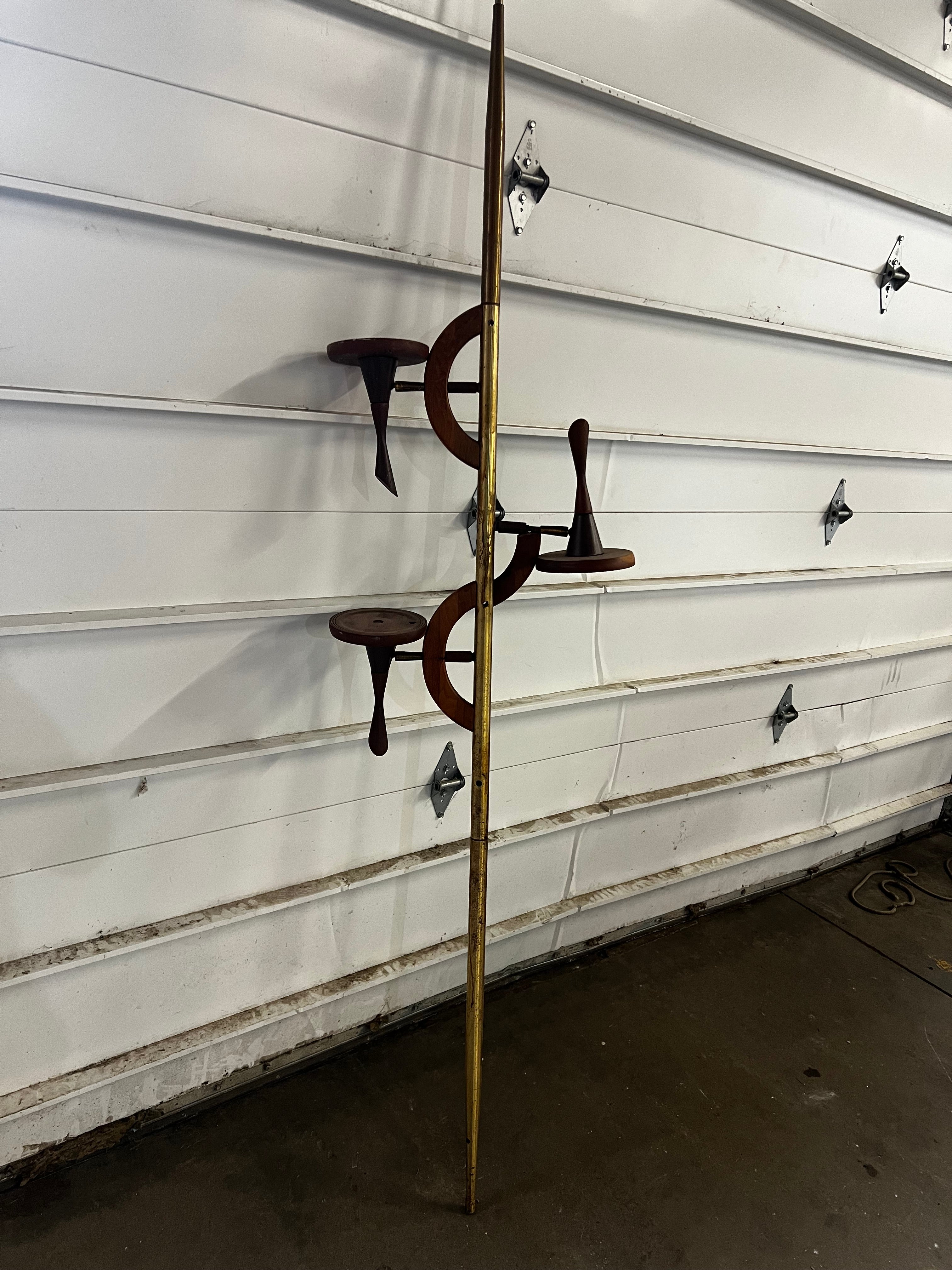 Undertention Plant Stand Mid Century