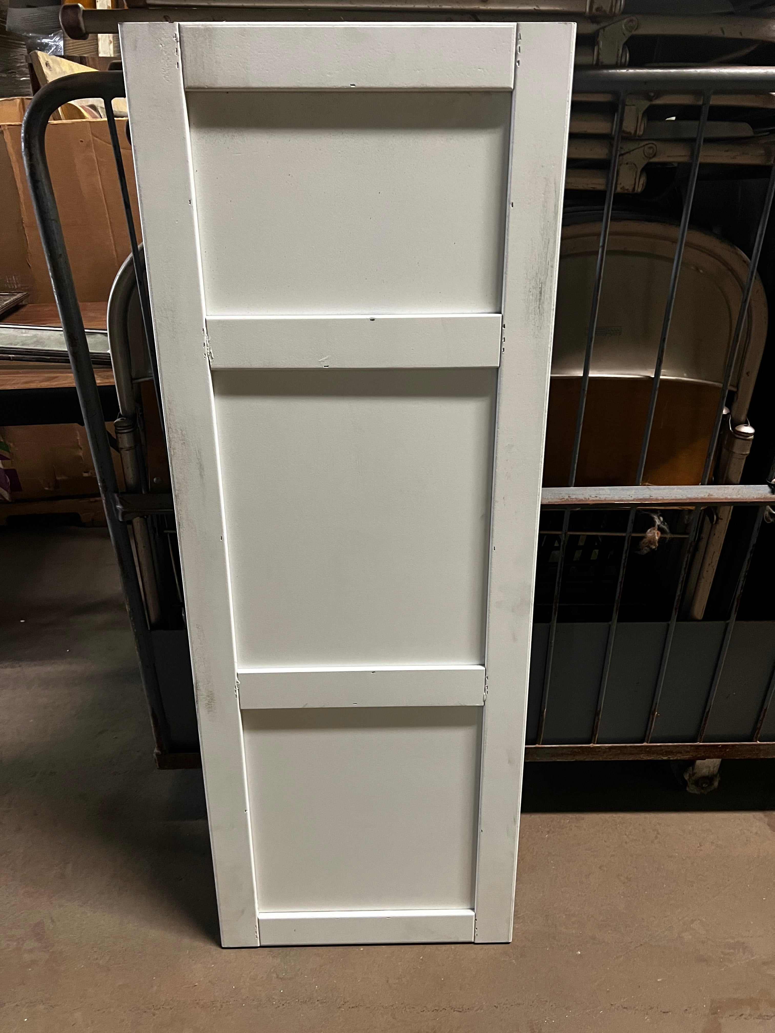 3 Panel White Door