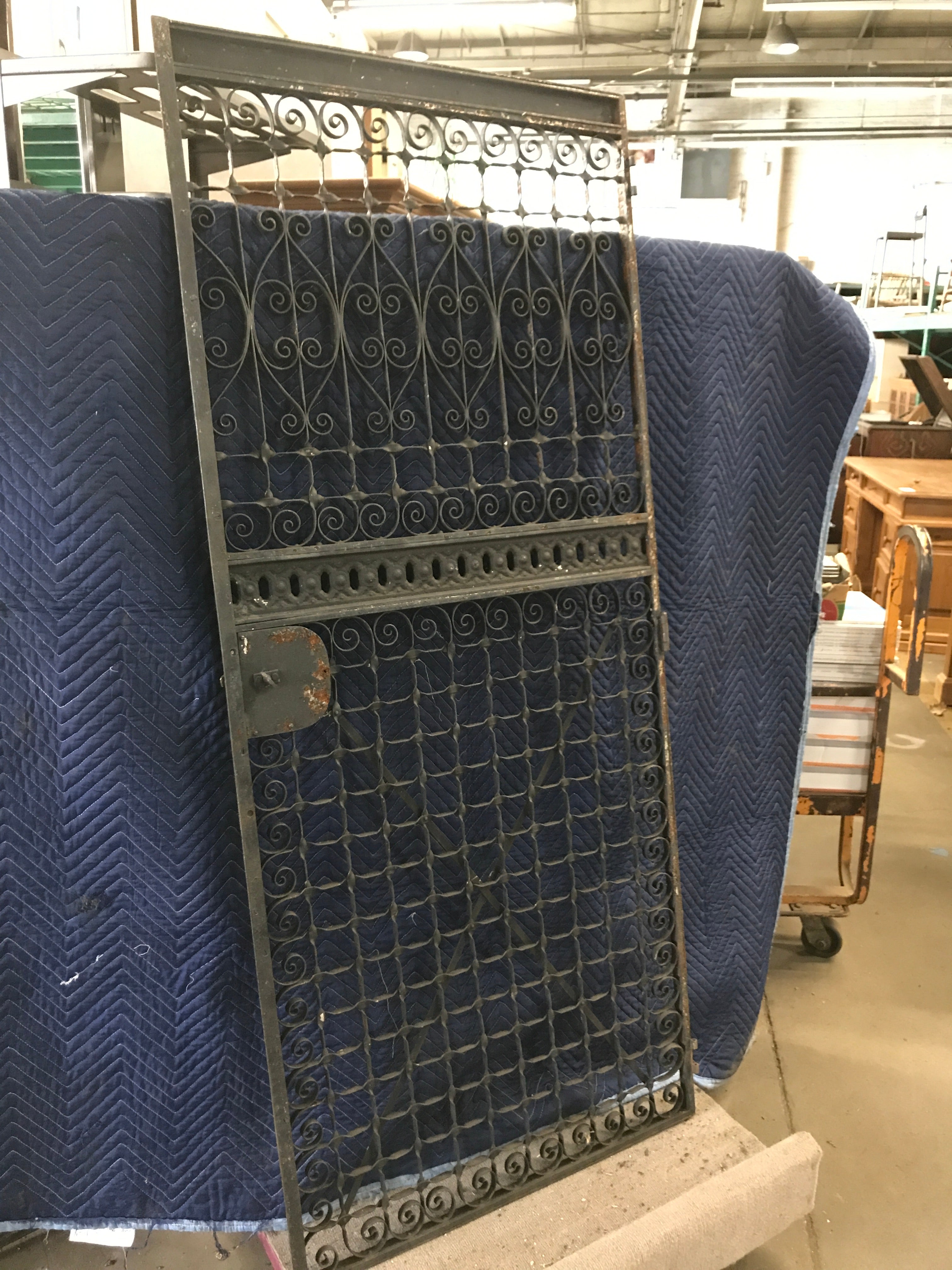 Iron Bank Gate Door