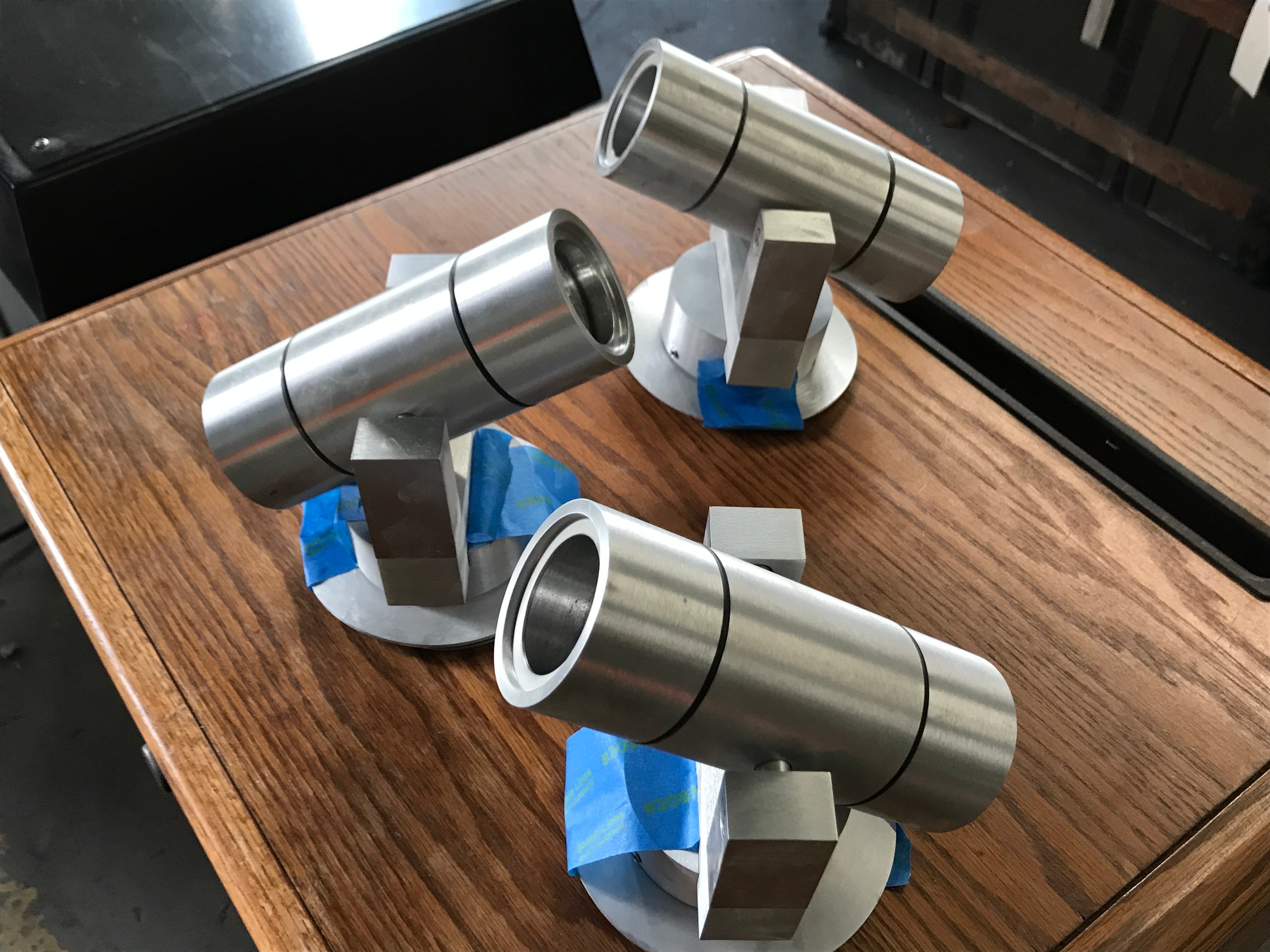 Metal mini spotlights