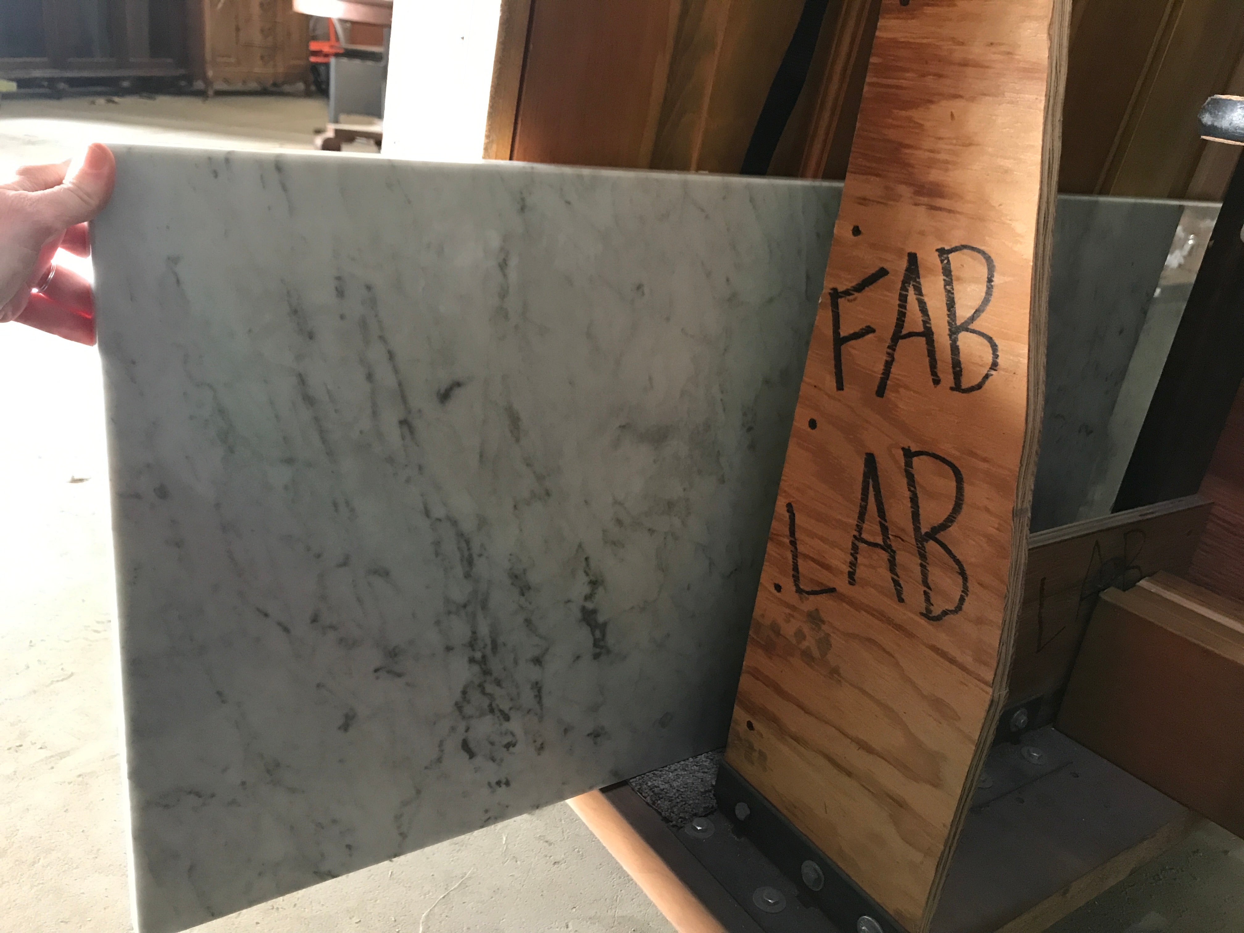 Marble slab