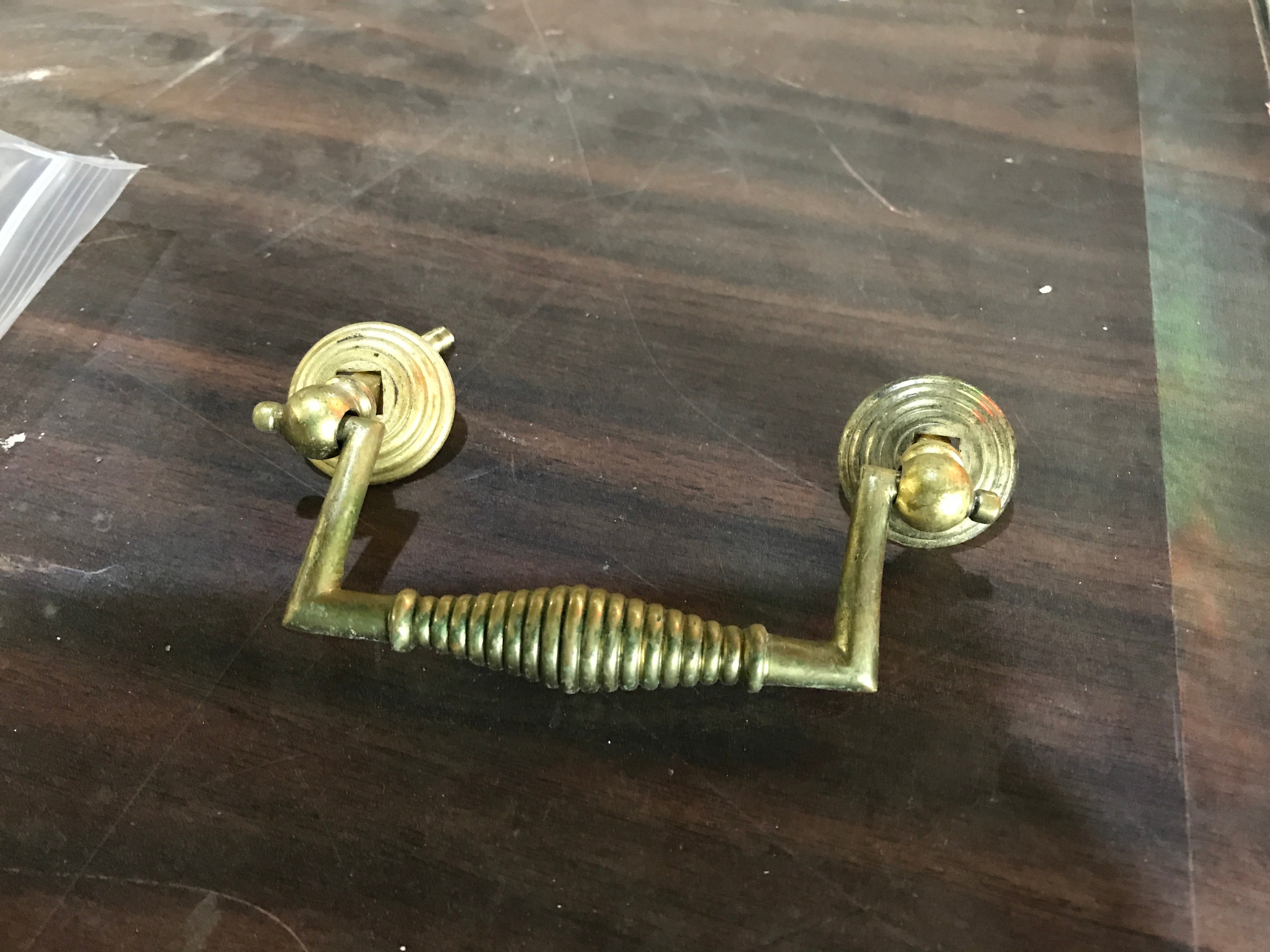 Lot of Antique Brass Traditional Bail Pull