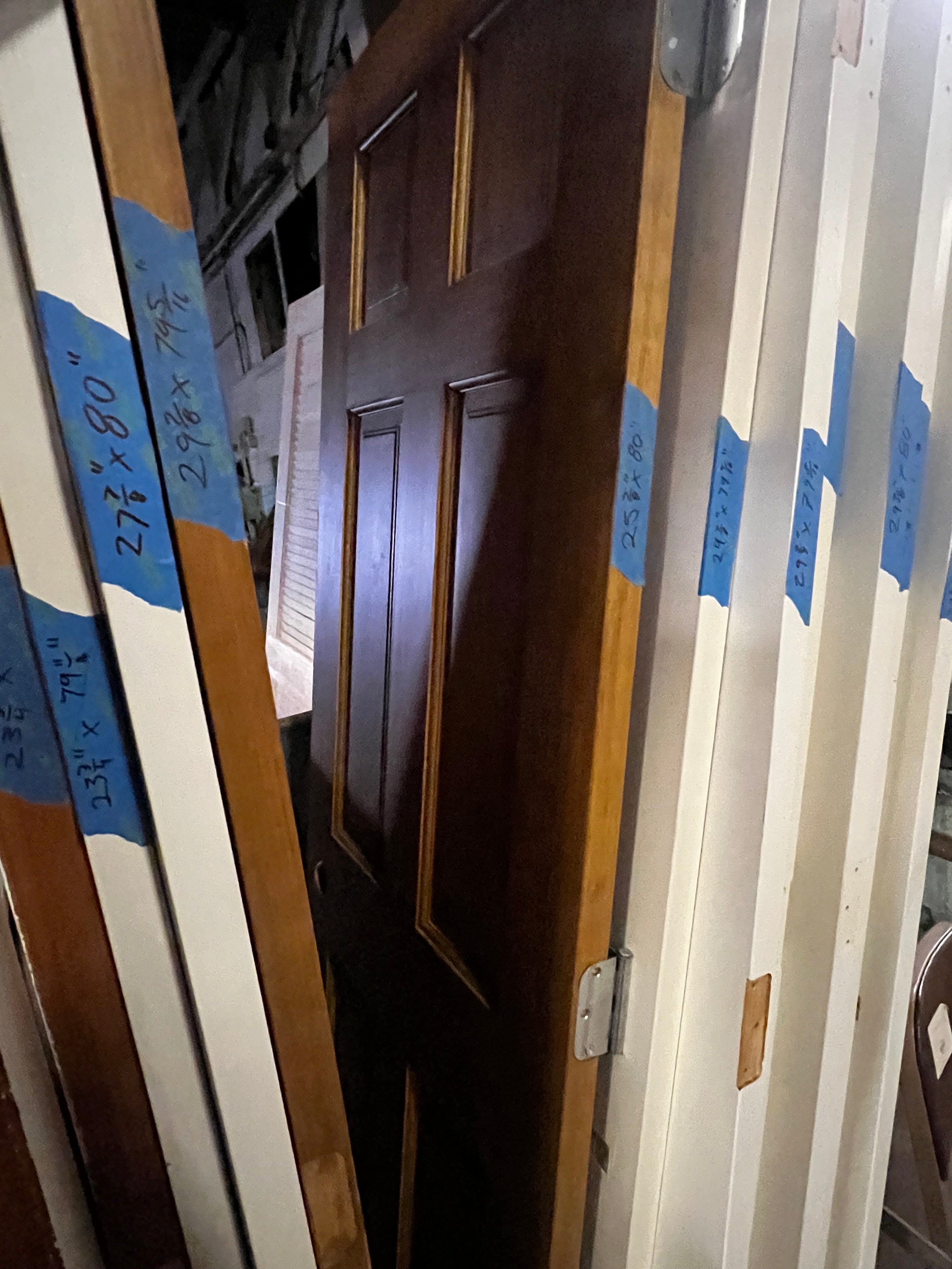 6 Panel Wood Door