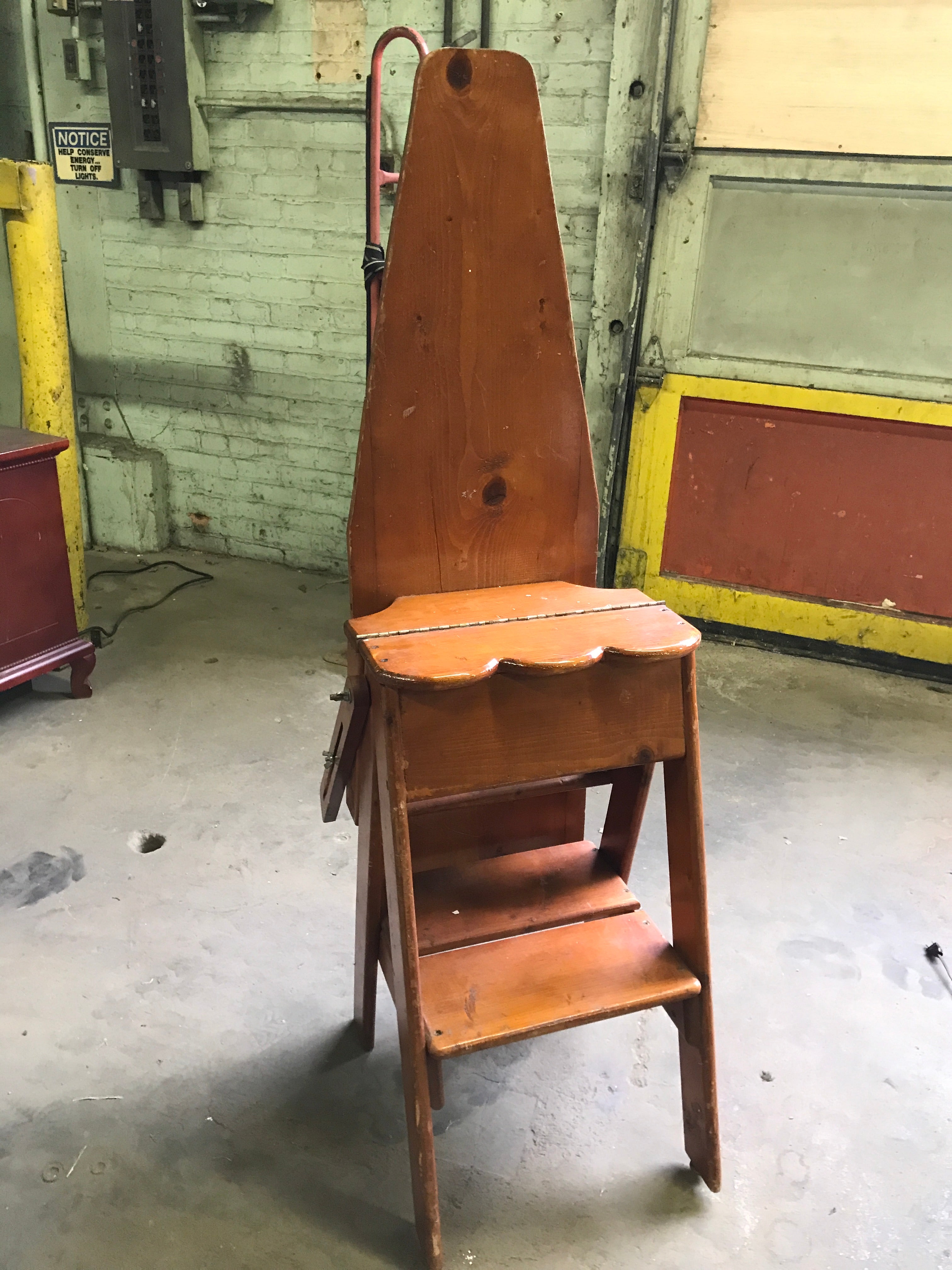 Wooden iron board