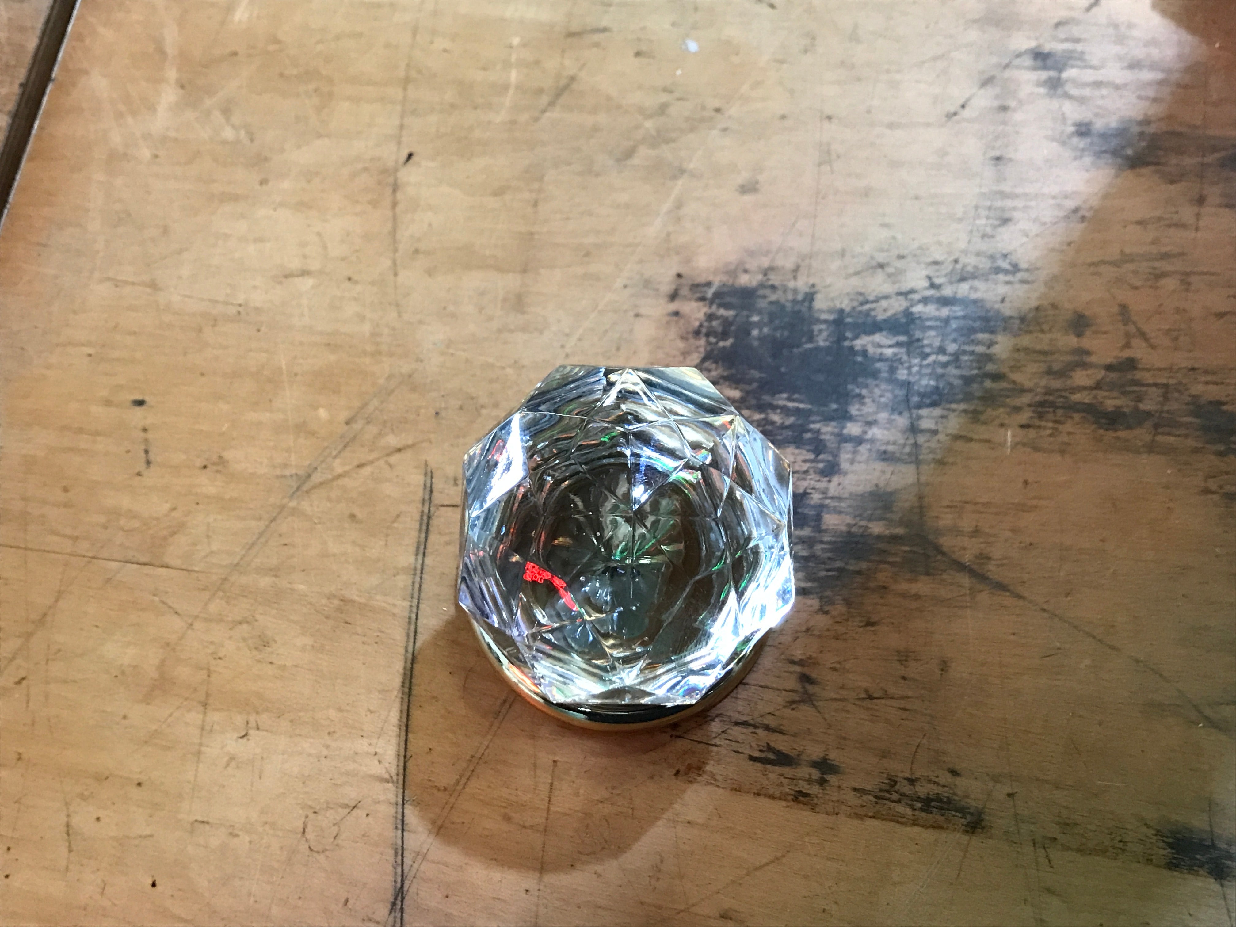 glass dummy knob