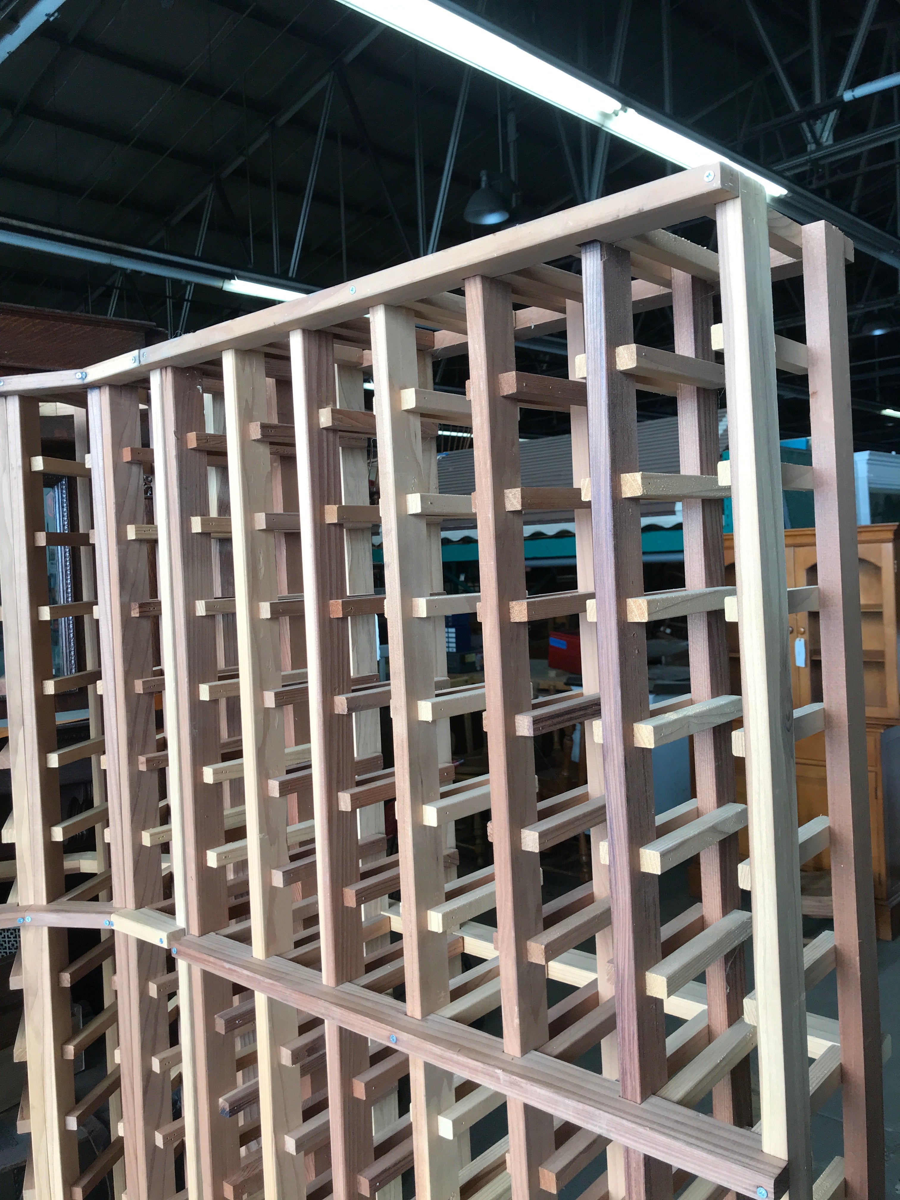 Teak Wine Rack
