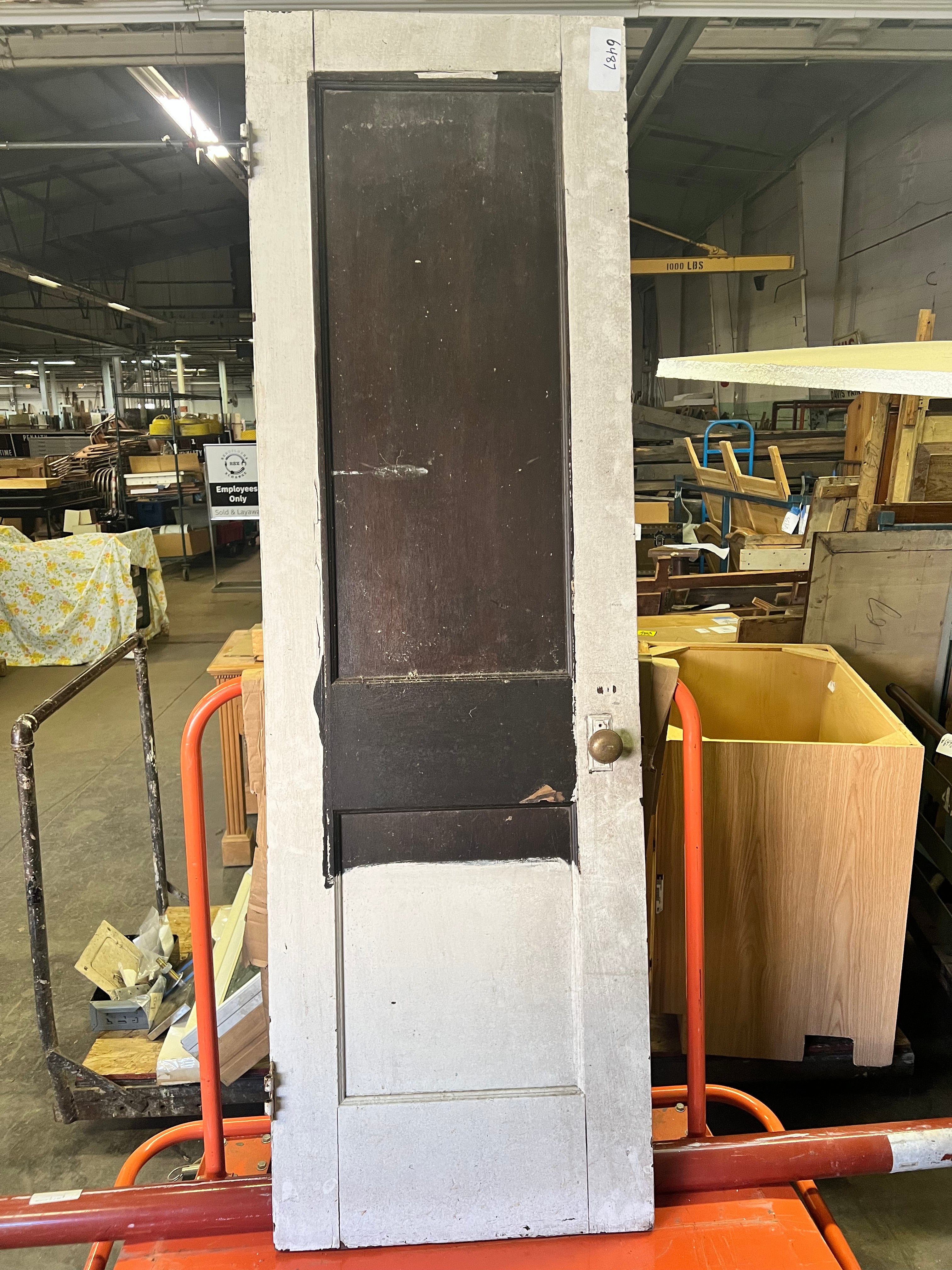 2 Panel Wood Door