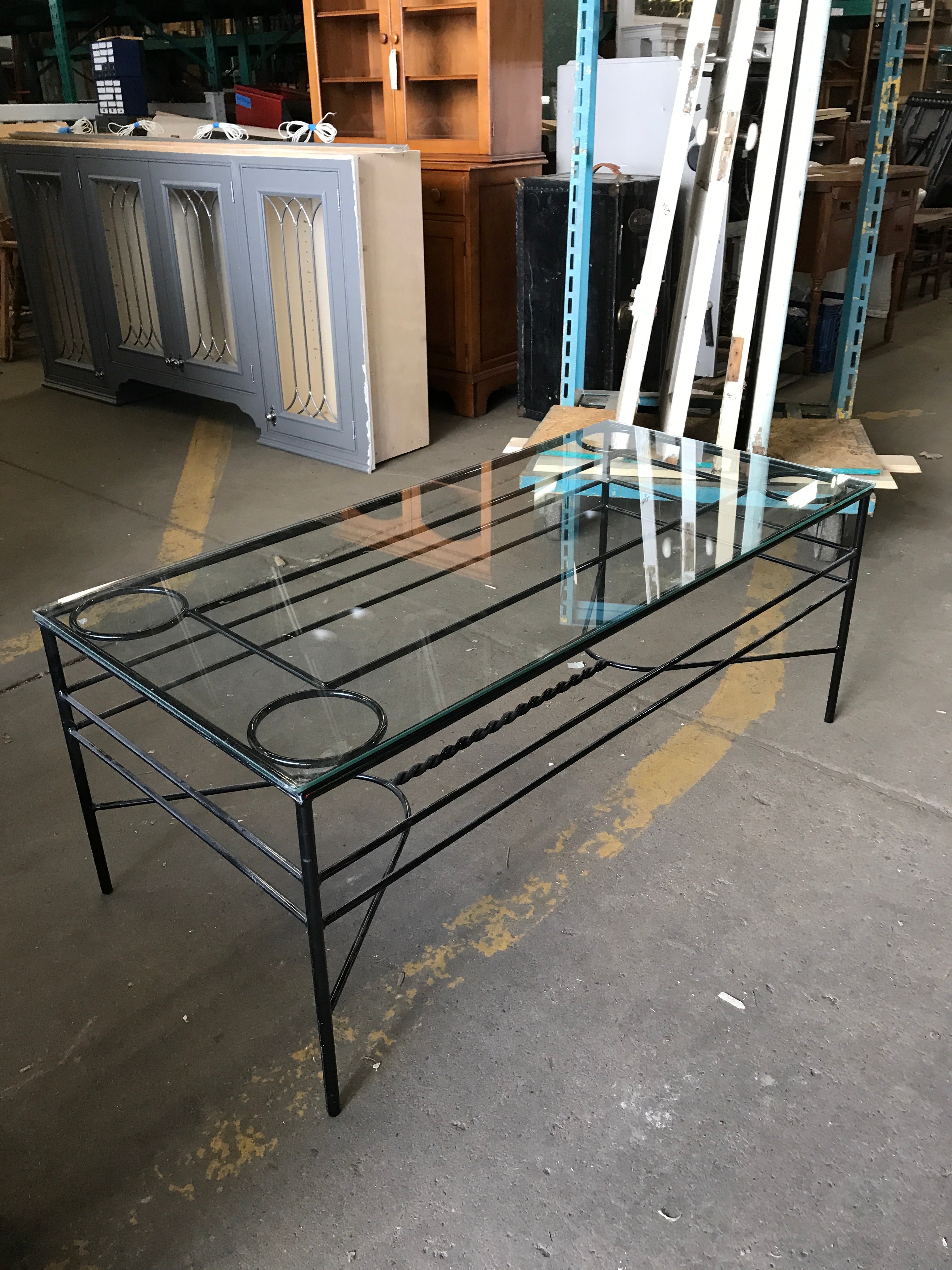 Glass Top Coffee table