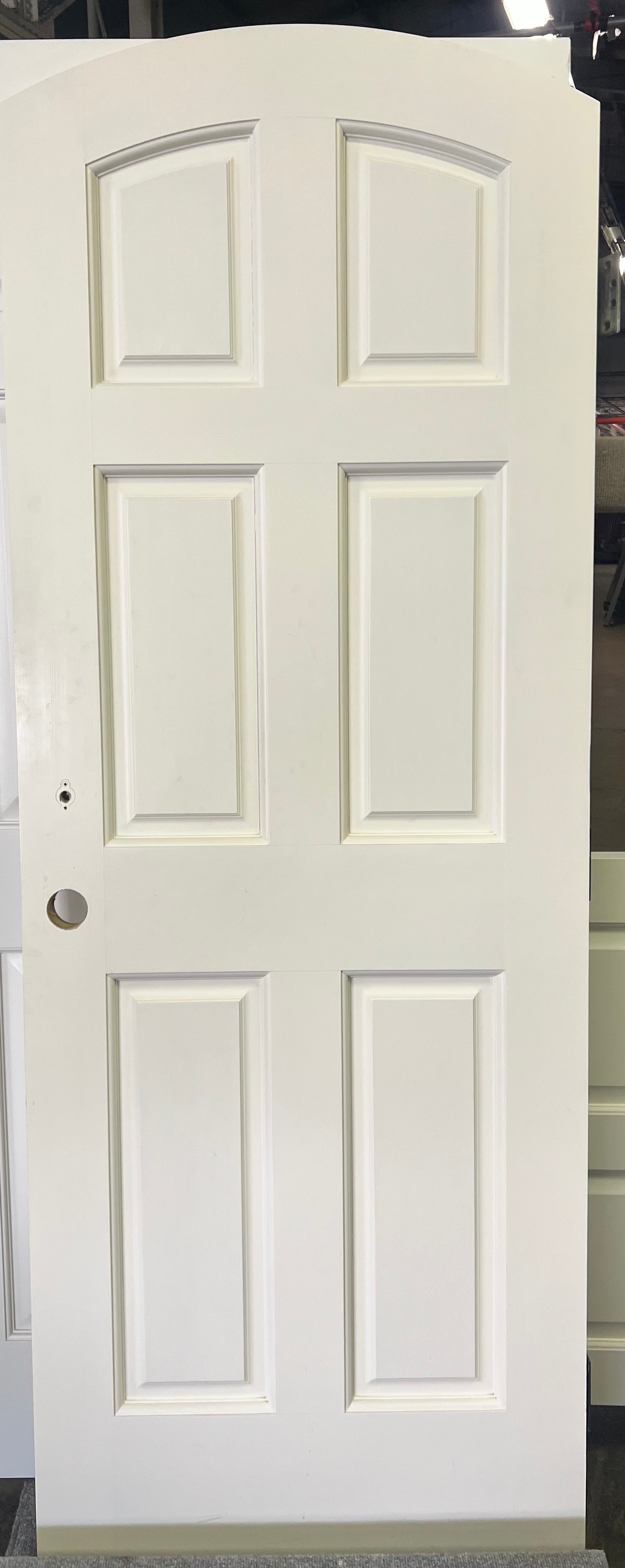 Arched Interior Door with Casing & Trim