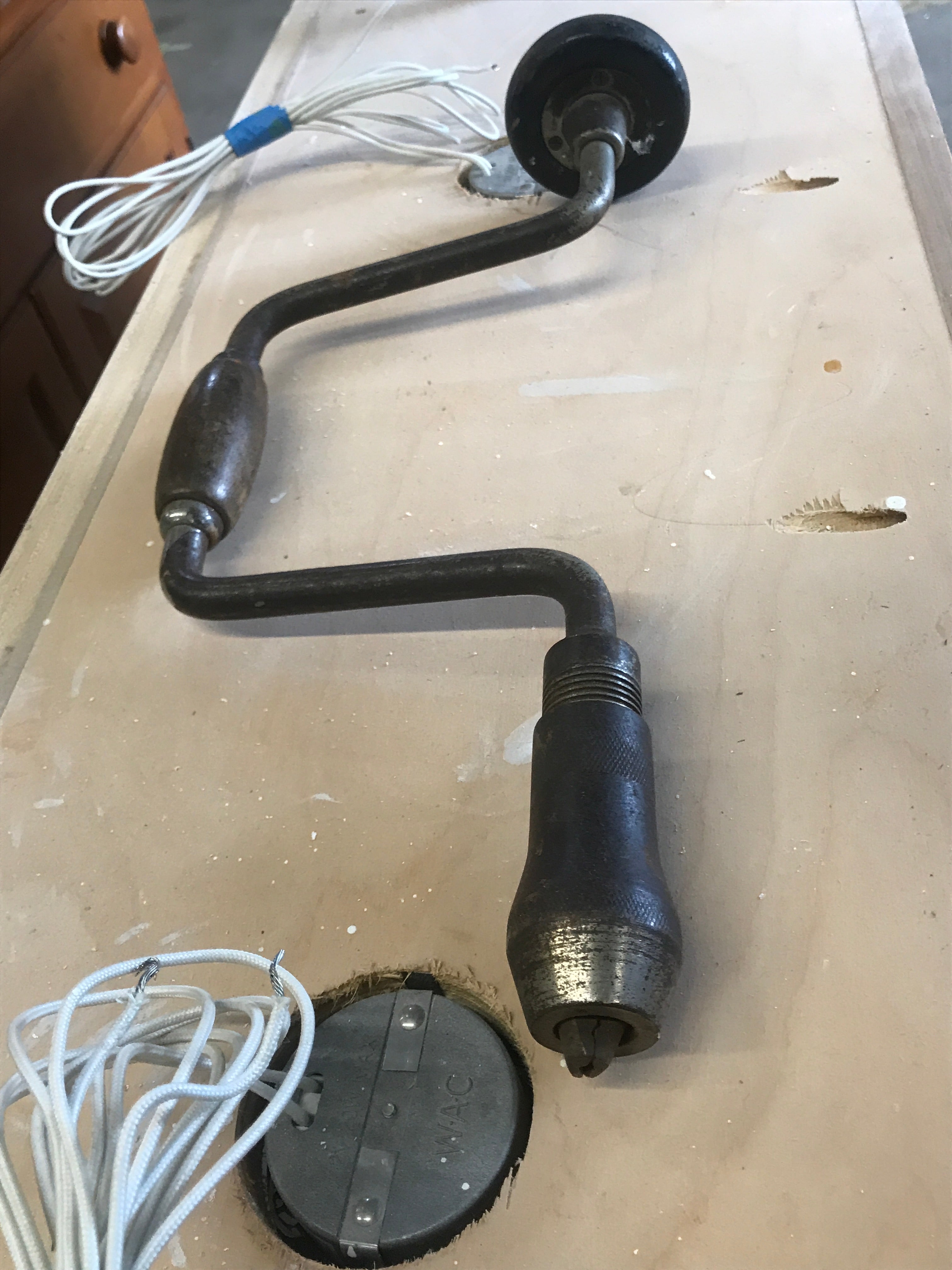 Vintage handrill
