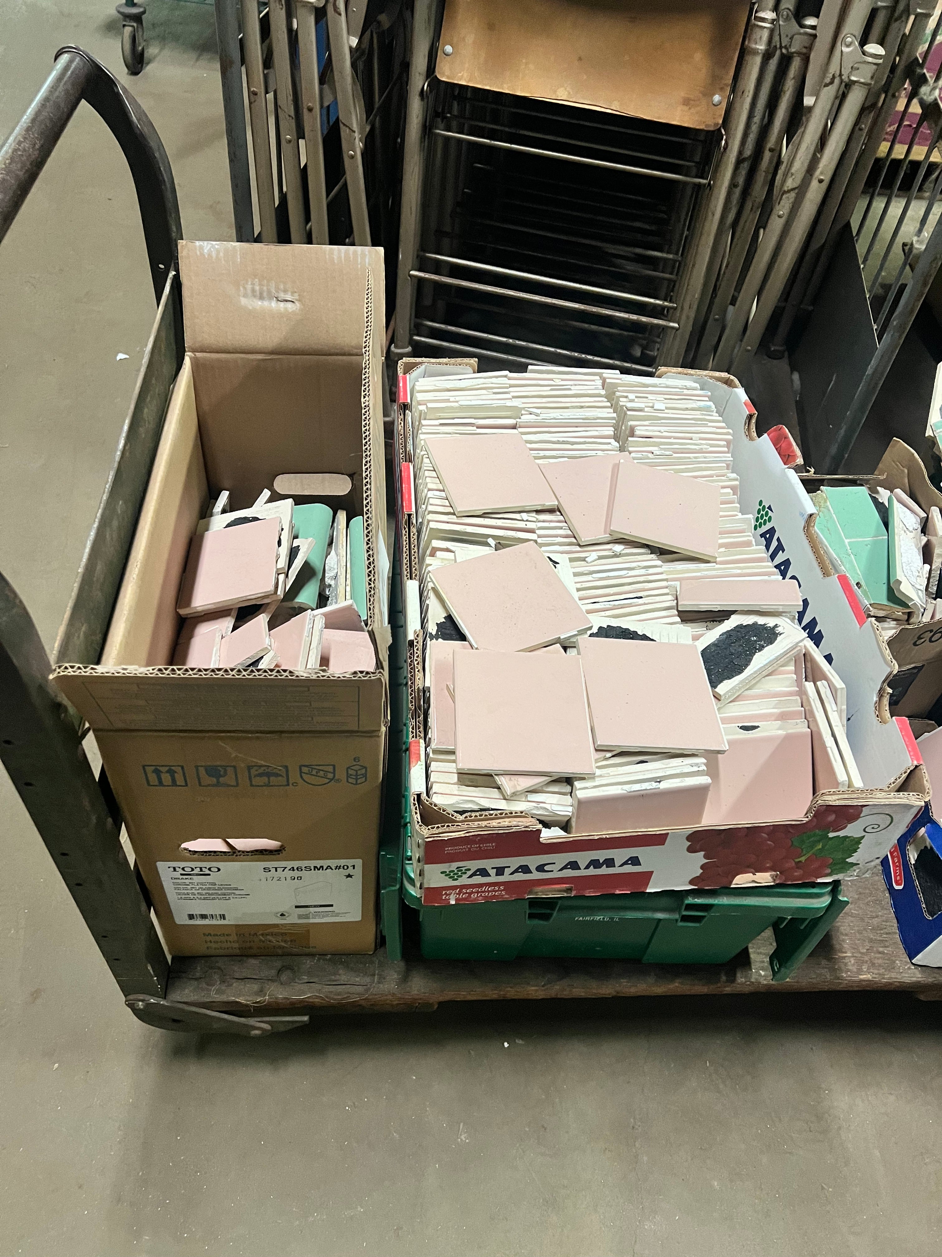 Lot of Pink Tile